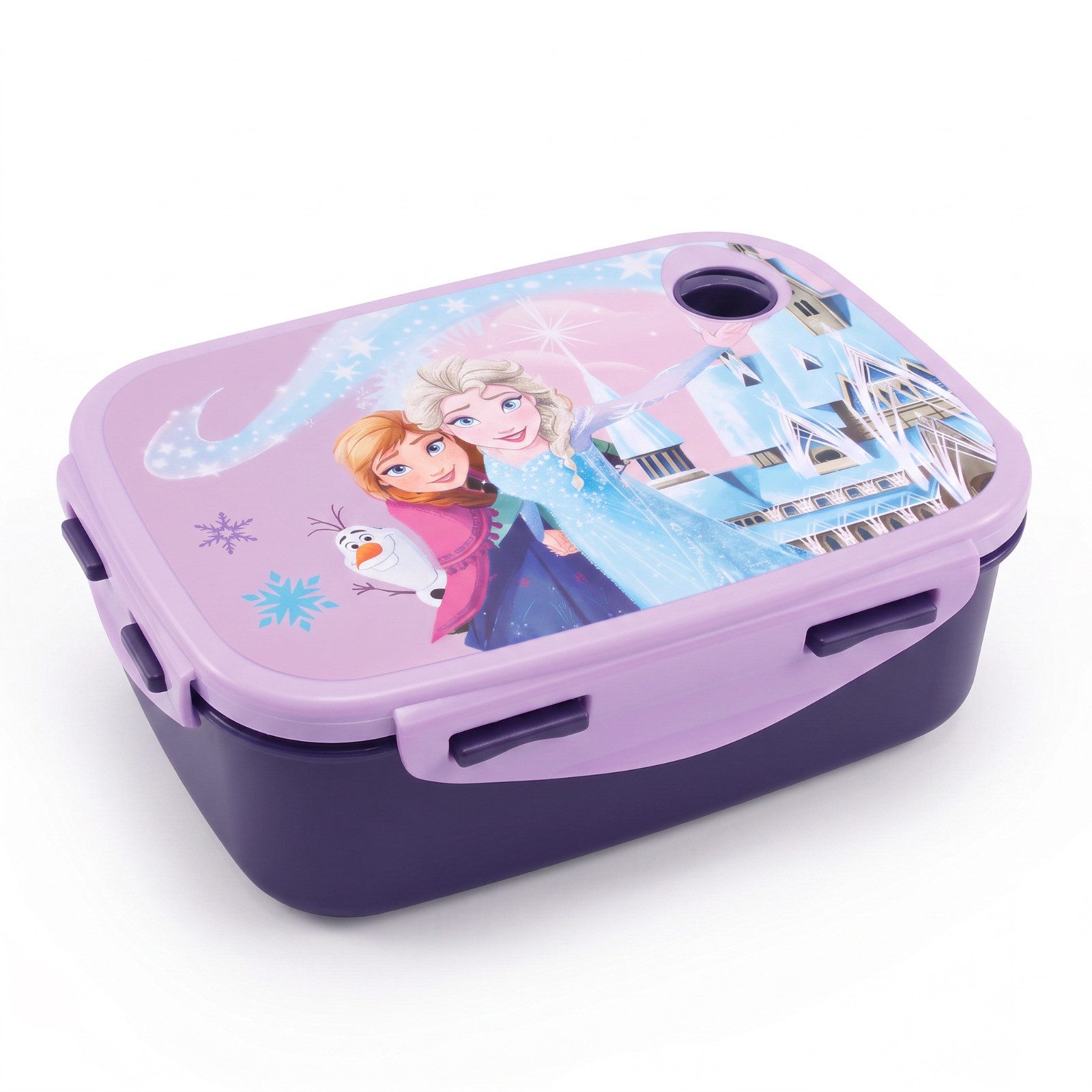 Disney Lunchbox Disney Die Eiskönigin Anna Elsa 2 tlg Kinder Set Brotdose Trinkflasch, (2-tlg., Spar-Set), 350 ml