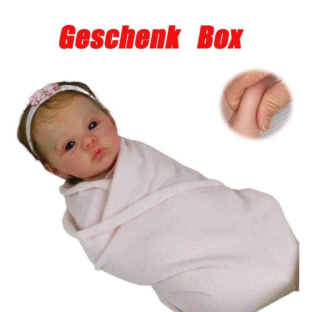 Babypuppe 45CM Reborn Puppen Neugeborenen Baby