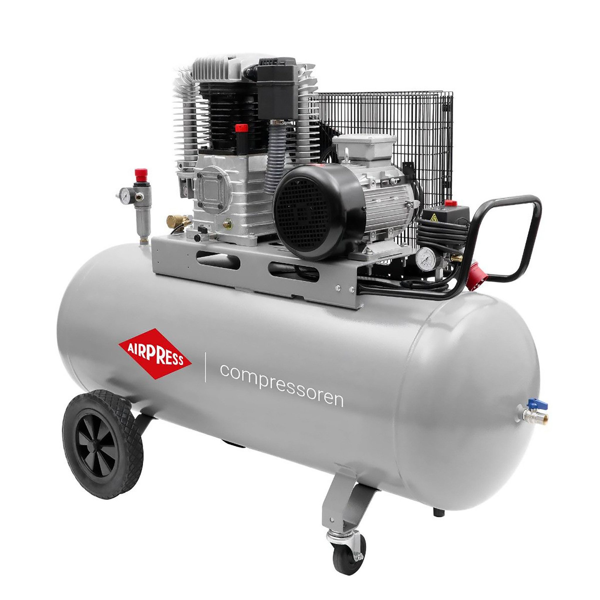 Airpress Kompressor Druckluft- Kompressor 7,5 PS 270 Liter 11 bar HK 1000-270 Pro 360650, max. 10 bar, 270 l, 1 Stück
