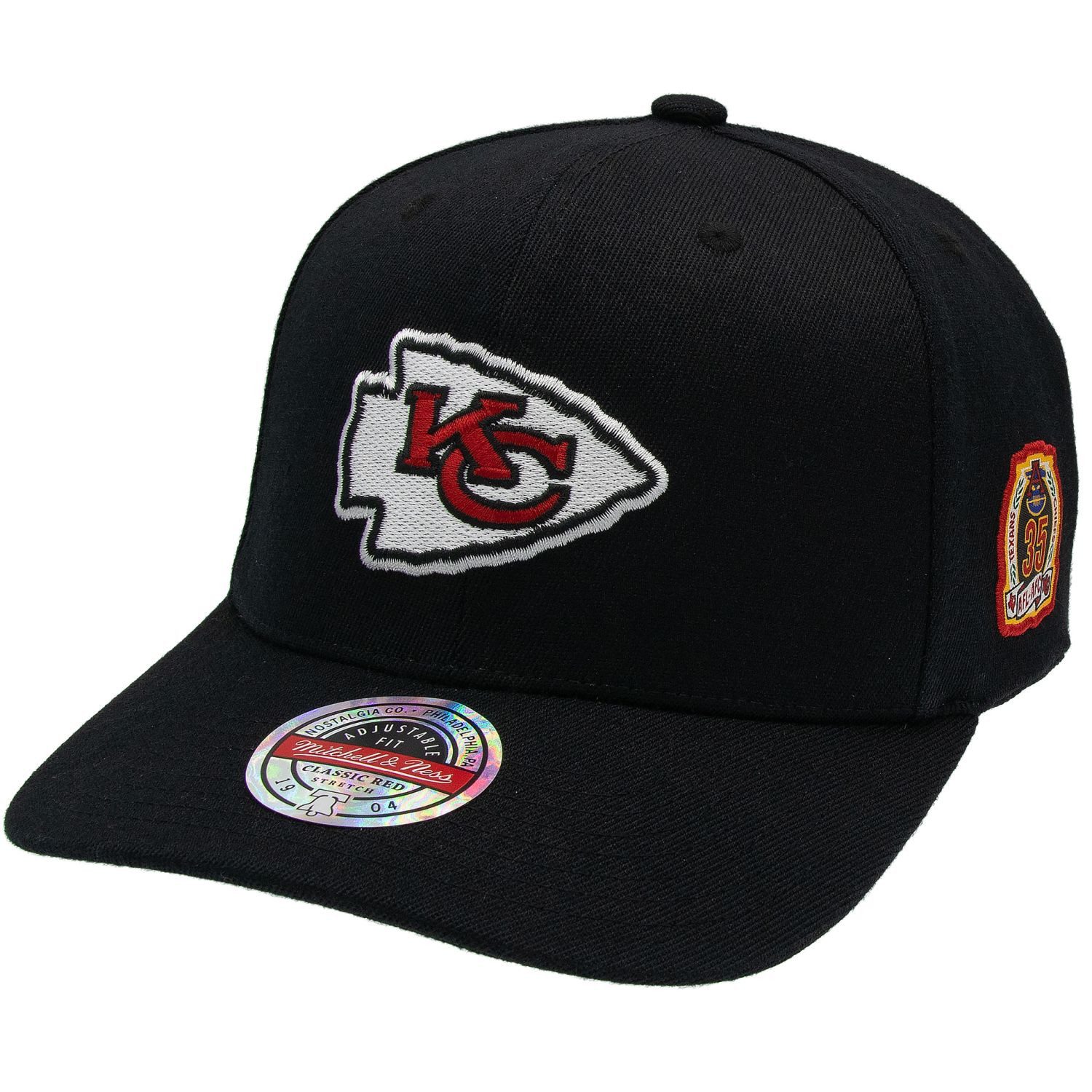 Mitchell & Ness Snapback Cap Stretch Classic Red Kansas City Chiefs