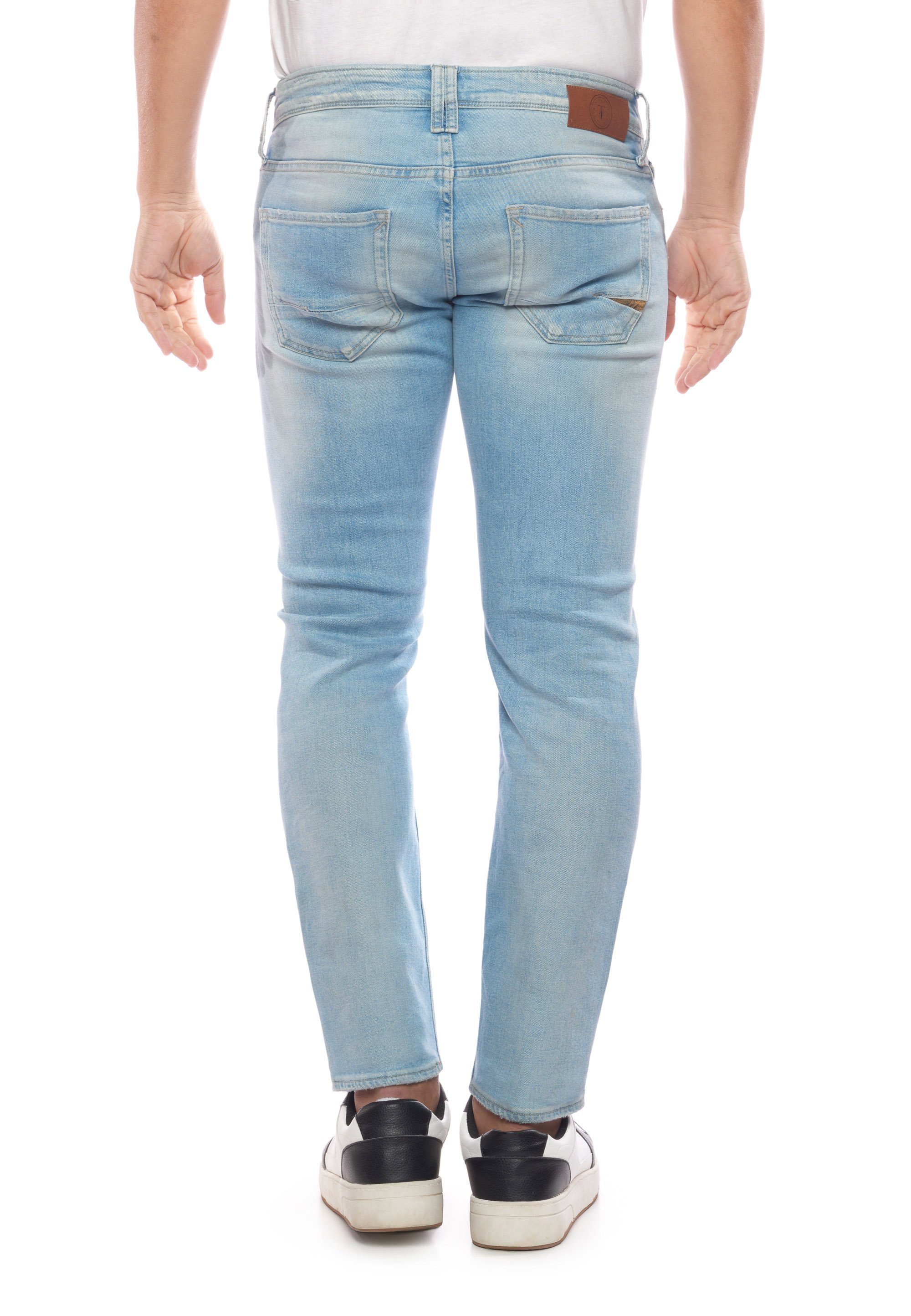 Des 5-Pocket-Design Cerises Le klassischen Temps Jeans Bequeme im