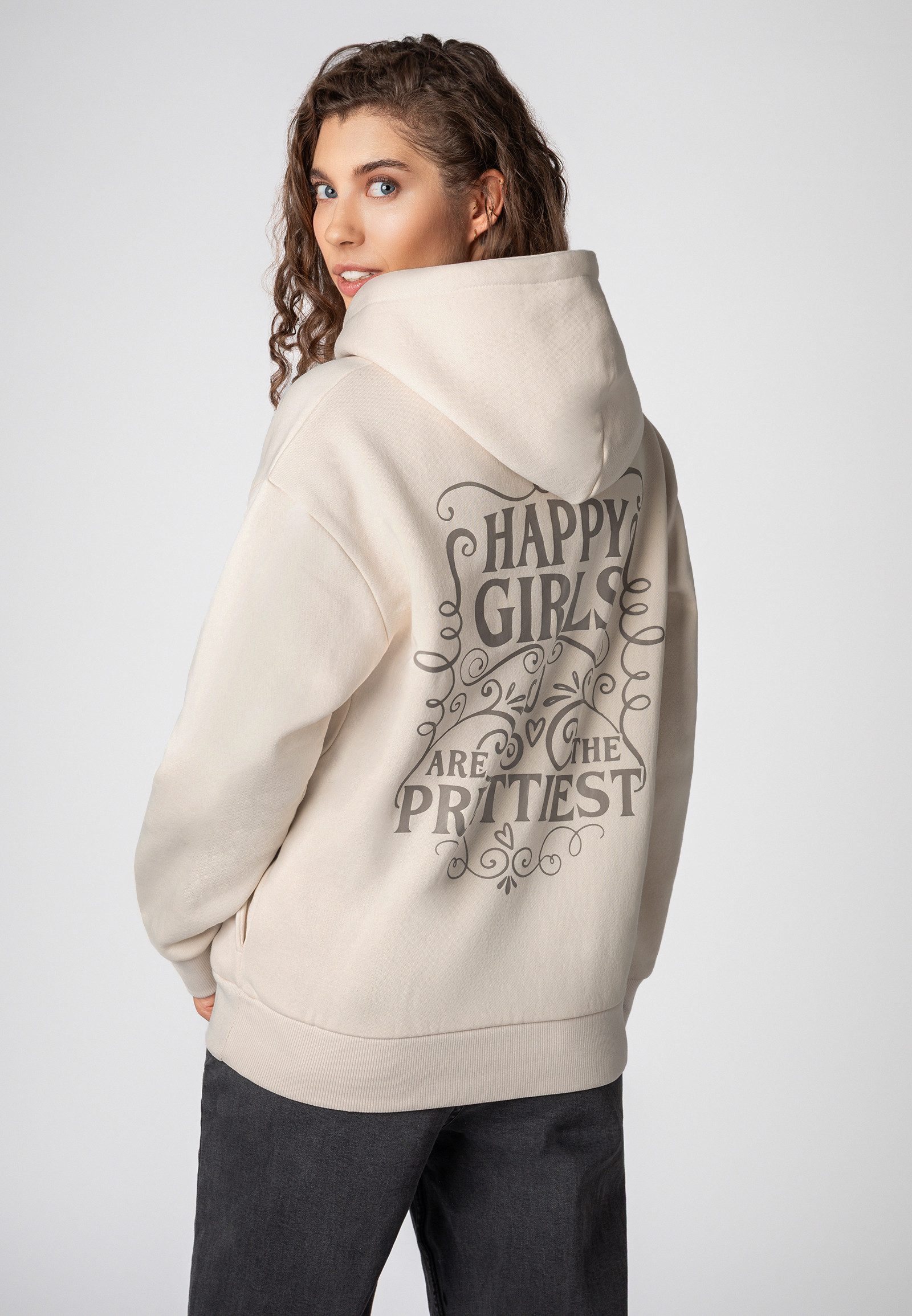 Fresh Made Kapuzenpullover Damen Kapuzenpullover Hoodie mit Artworks Sweate günstig online kaufen
