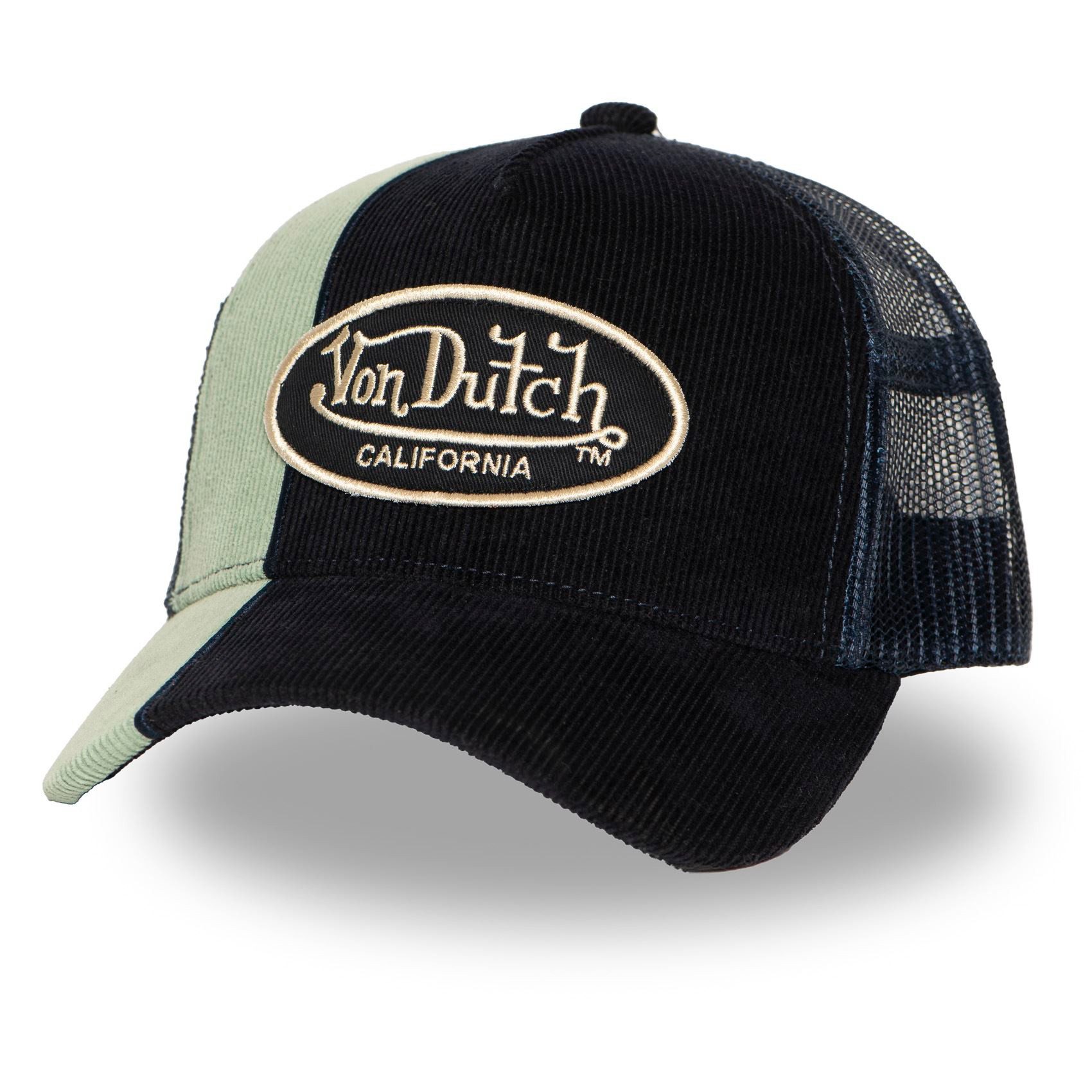 Von Dutch Trucker Cap Von Dutch Originals Trucker Cap - Corduroy Cut - Mesh (Basecap, Meshcap, Trucker Kappe)