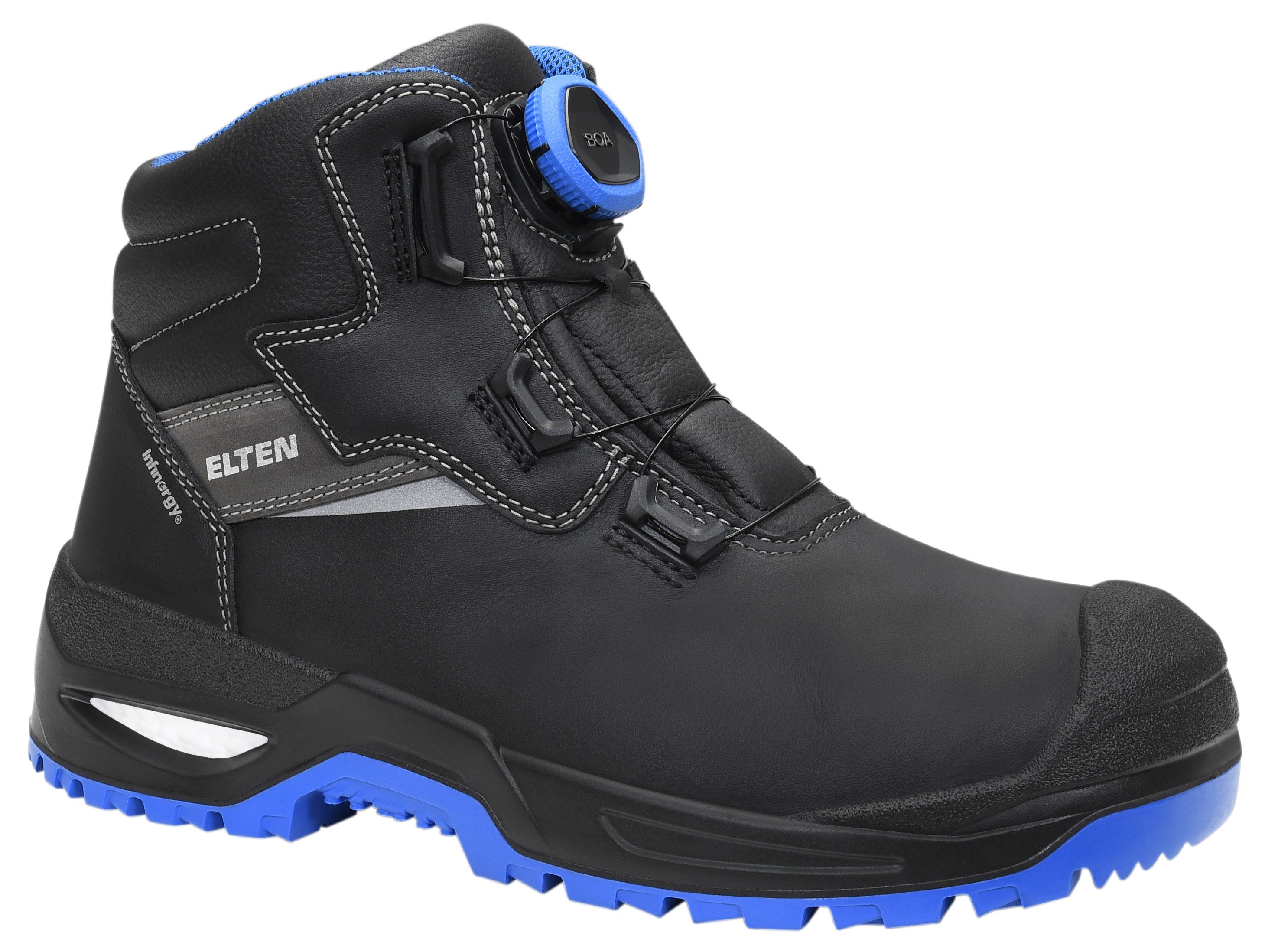 STEFANO XXSG BOA® black-blue Mid ESD S3S Sicherheitsstiefel