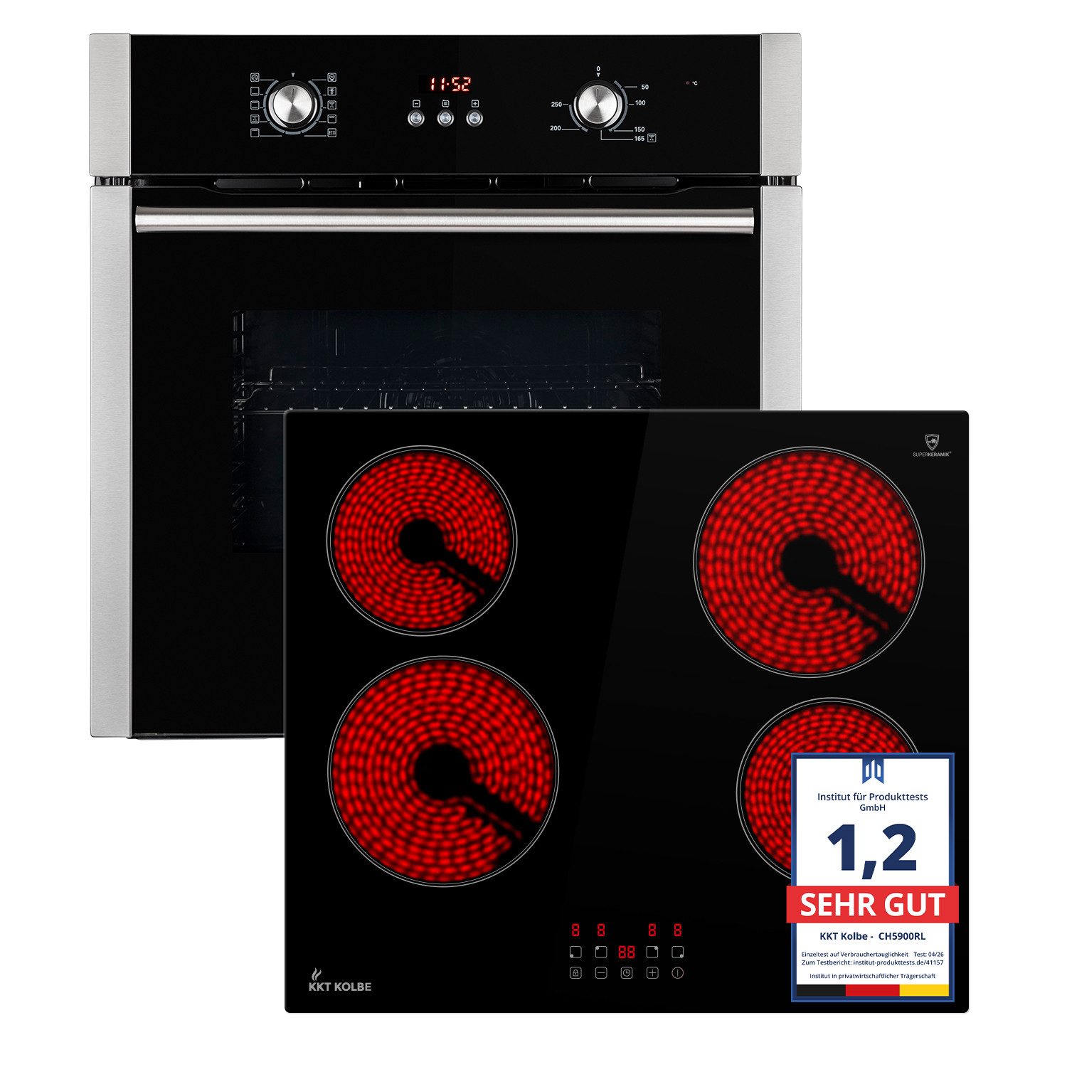 Backofen-Set Backofen und Kochfeld SET8805CH5900RL