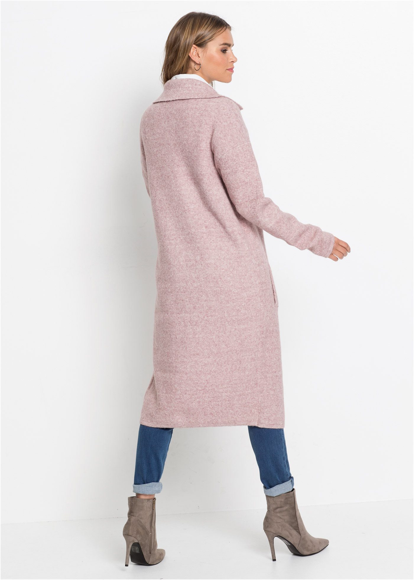 bonprix Strickmantel Langer Strickmantel günstig online kaufen