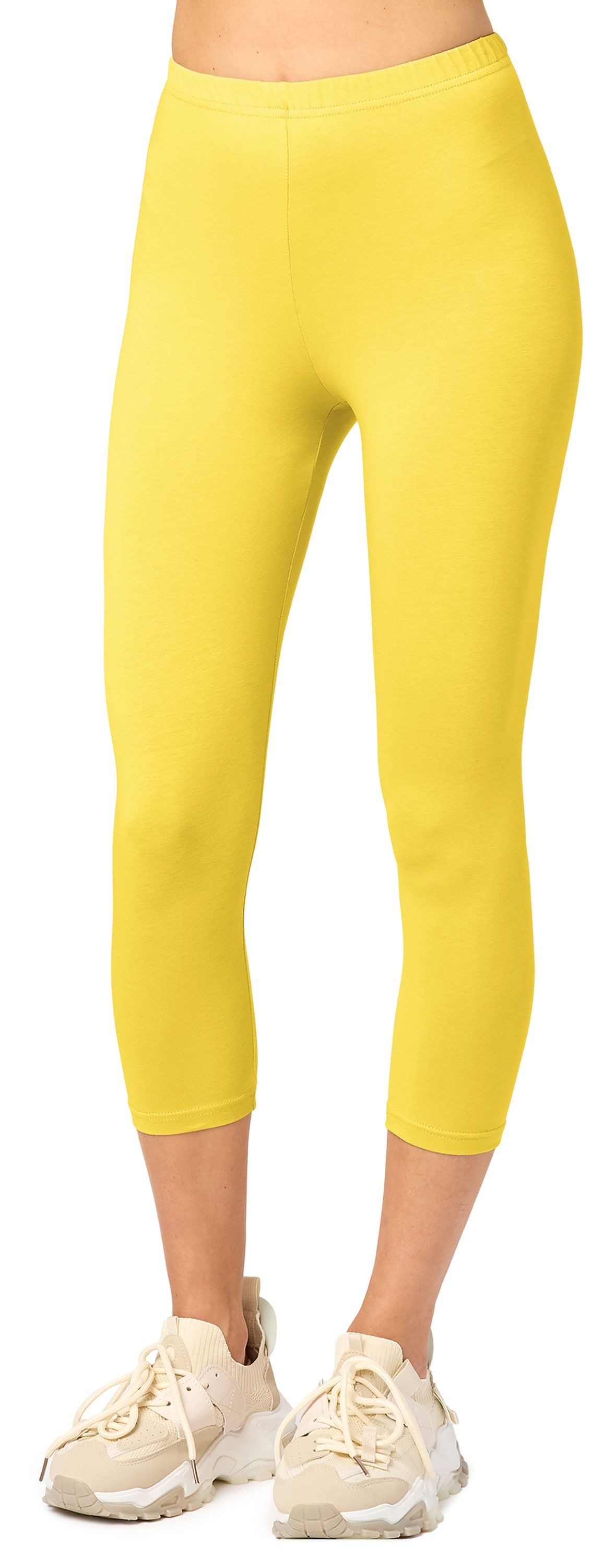 Merry Style Leggings Caprihose Damen 3/4 Hose MS10-199 (1-tlg) aus Baumwoll günstig online kaufen