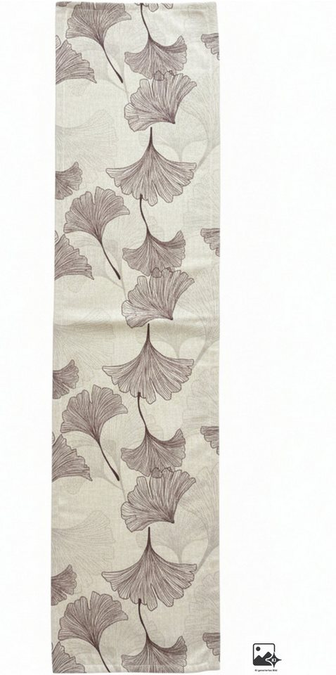 done.® Tischläufer GINKGO (1-tlg), Bedruckt