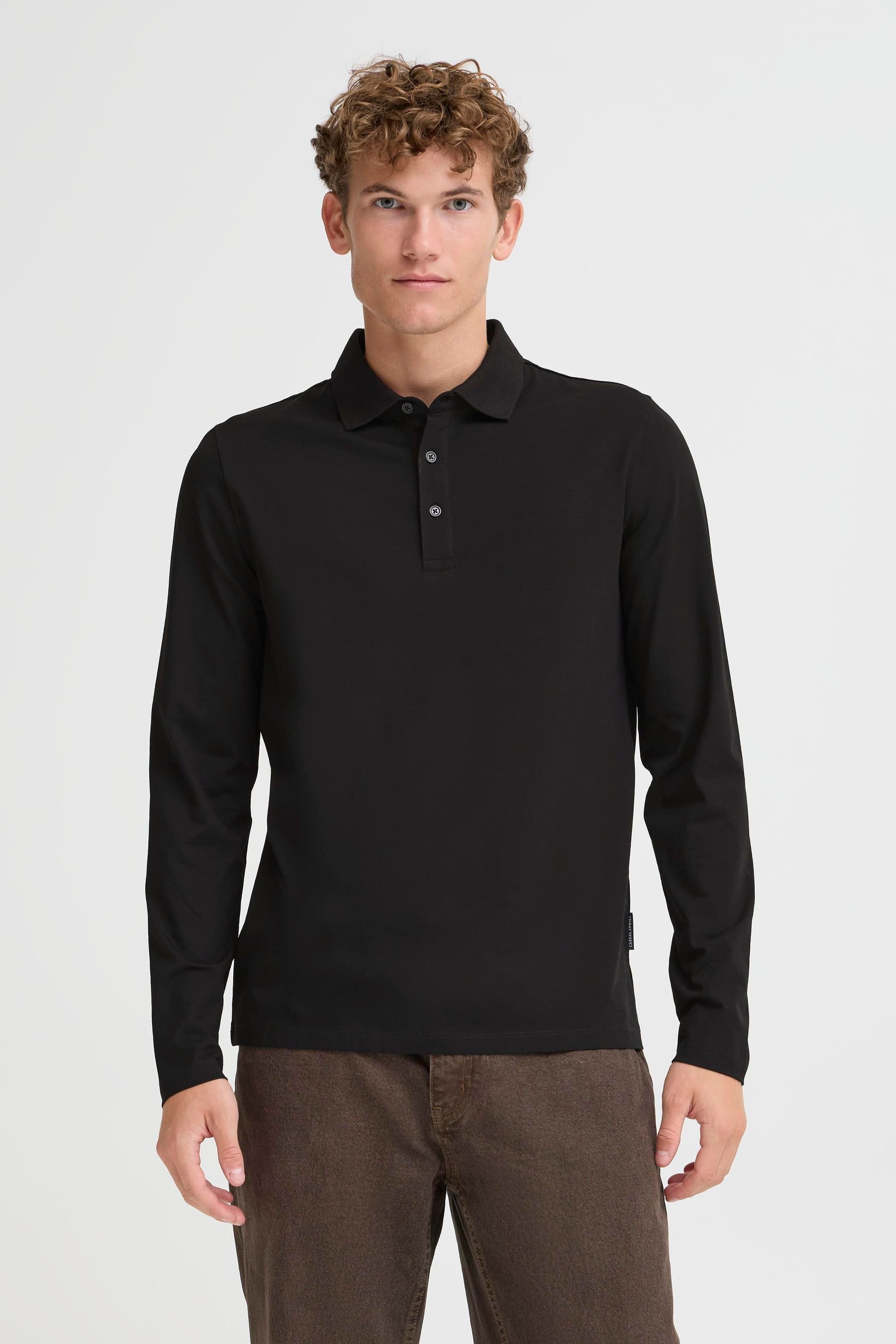 Casual Friday Sweatshirt CFNilson Modischer Polo-Pullover