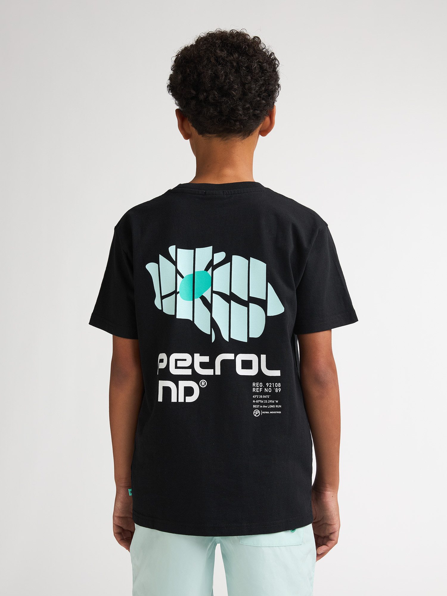 Petrol Industries T-Shirt Aguila mit Rückenprint