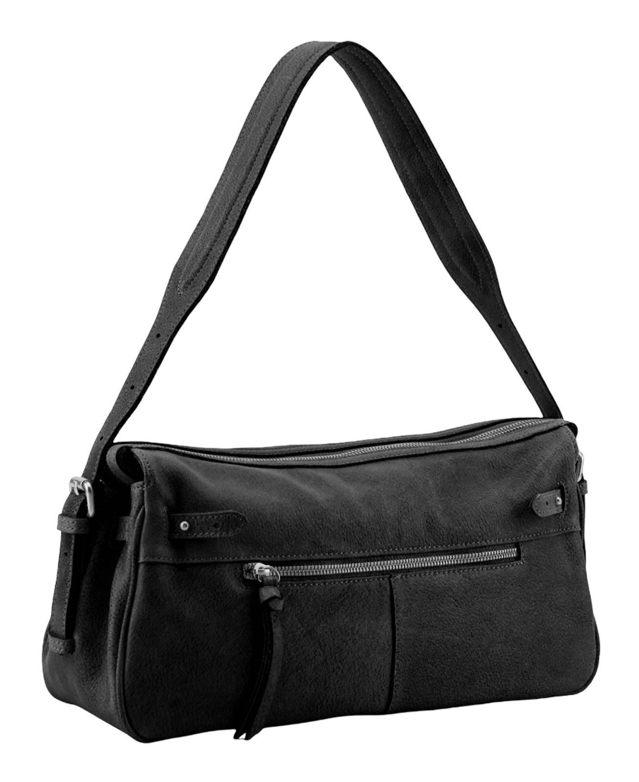 FREDsBRUDER Umhängetasche Shoulderbag, aus echtem Rindsleder