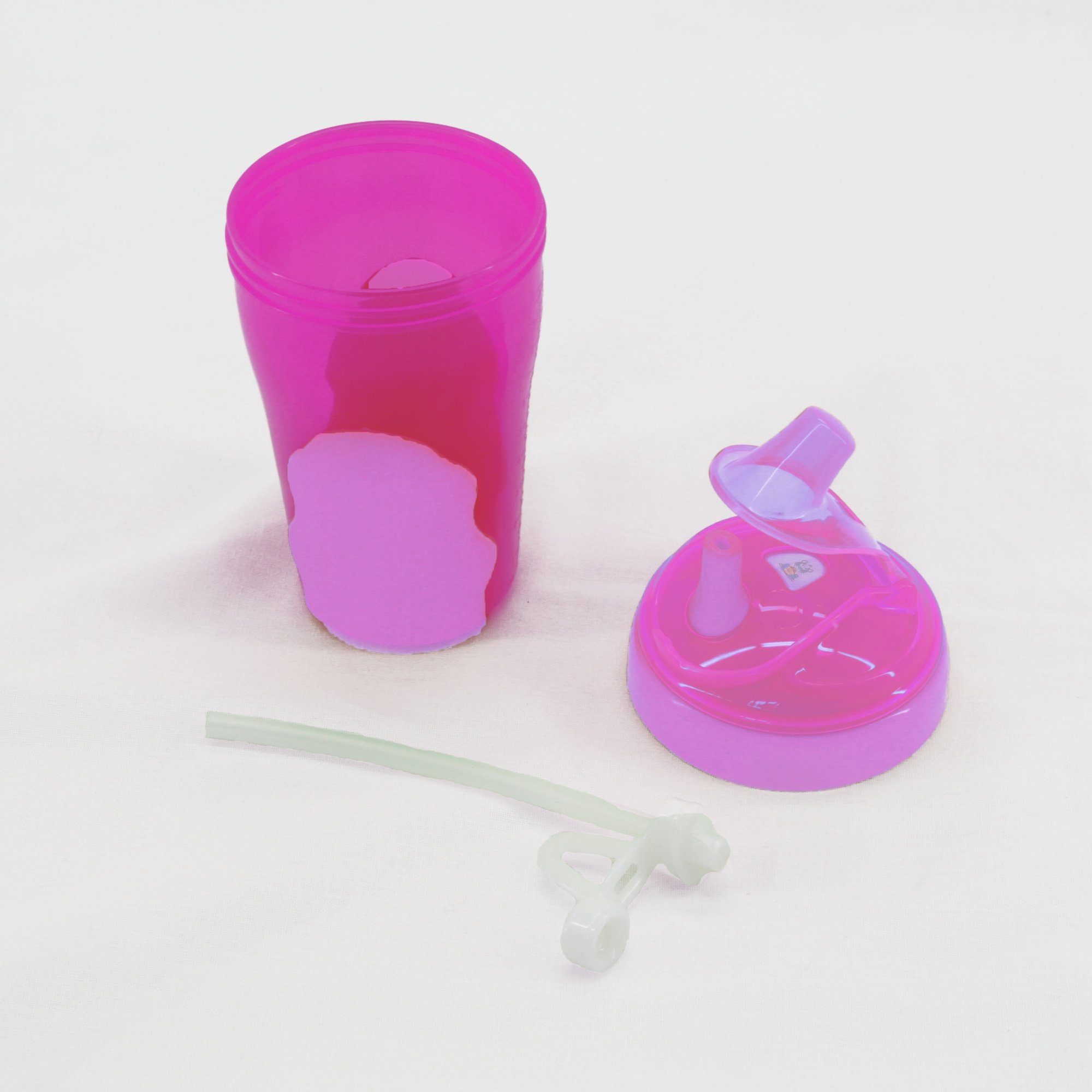 Vital Baby Kinderbecher Kinder Strohhalmbecher mit Deckel - 300ml - auslaufsicher – Bild 2 von 2