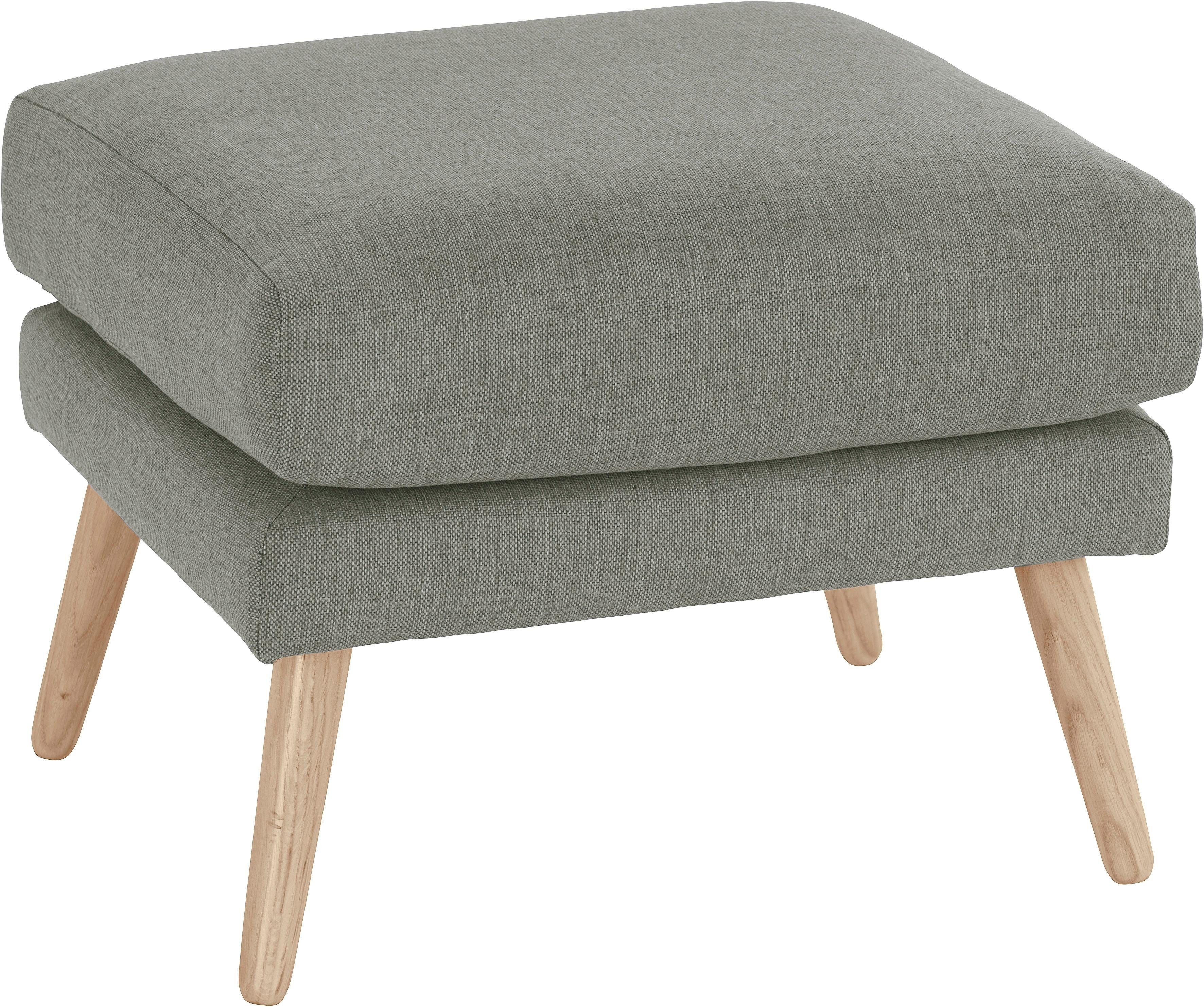 andas Hocker Bille, mit Eiche-Beinen, Design günstig online kaufen