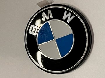BMW Motorhalterung BMW Motorrad Emblem Plakette Gepäckbrücke 45mm 31427708518 (1-St)