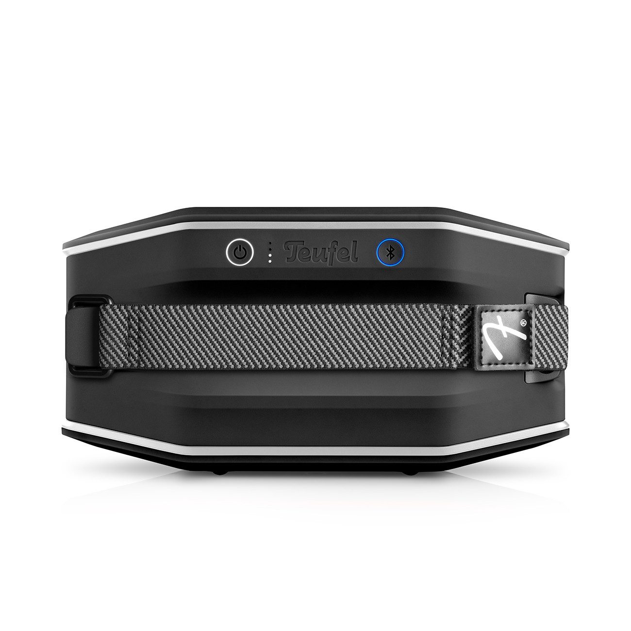 Teufel Fender x Teufel ROCKSTER GO 2 Wireless Lautsprecher (Bluetooth, 8 W, IP67-zertifiziert)