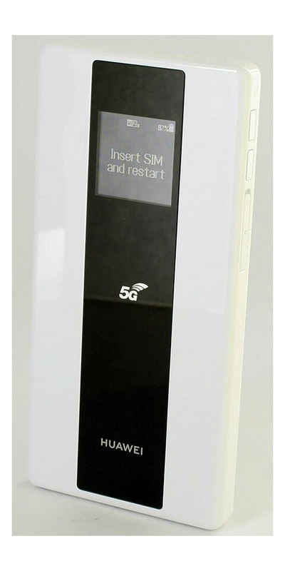 Huawei Huawei E6878-870 WLAN Mobile Hotspot (4G/LTE/5G, weiß, ohne SIMLOCK) Netzwerk-Adapter
