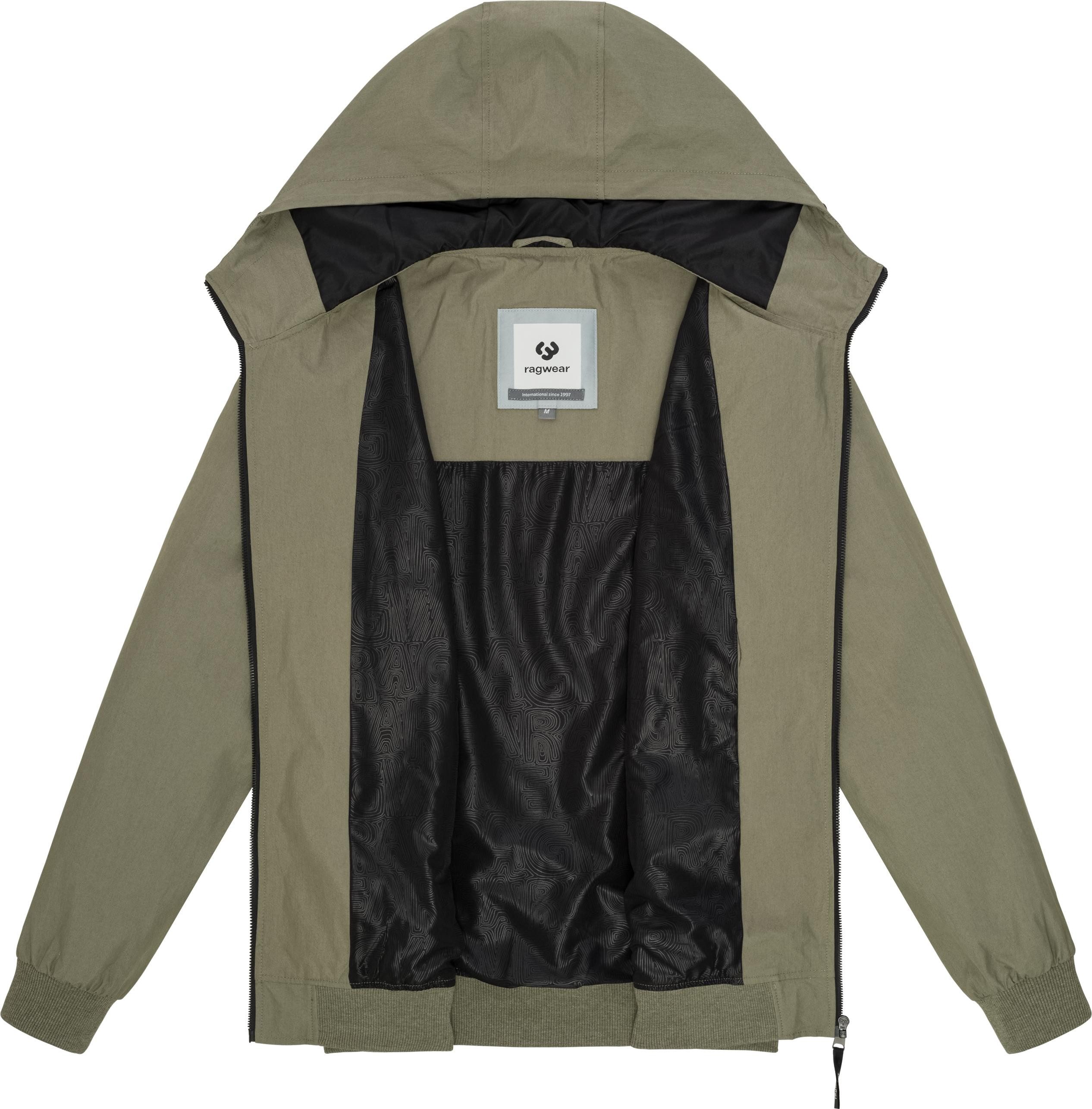 Ragwear Outdoorjacke Tyller Leichte Übergangsjacke mit Kapuze