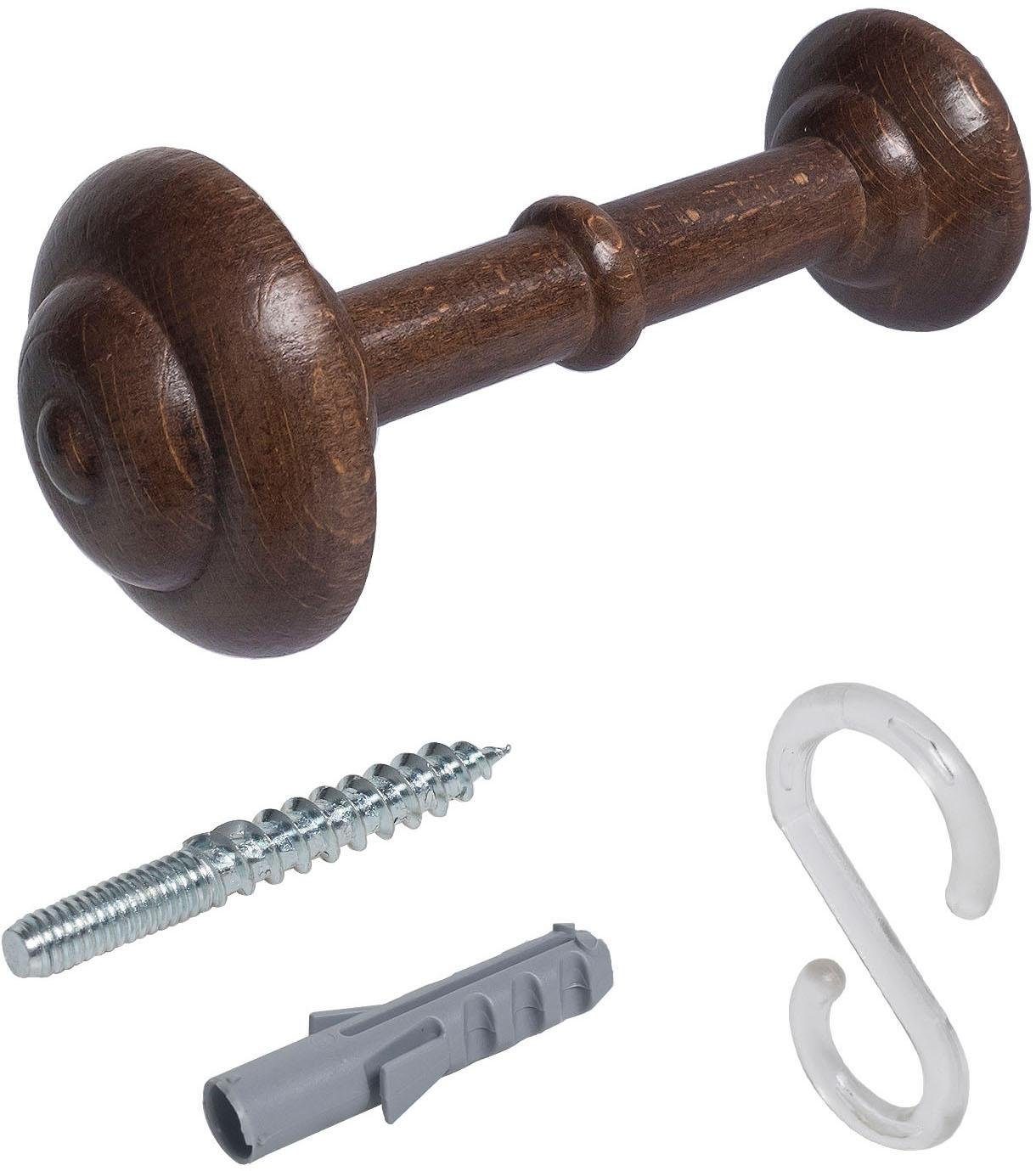 Liedeco Raffhalter, Gardinen, (1-tlg), Schalhalter 12 günstig online kaufen