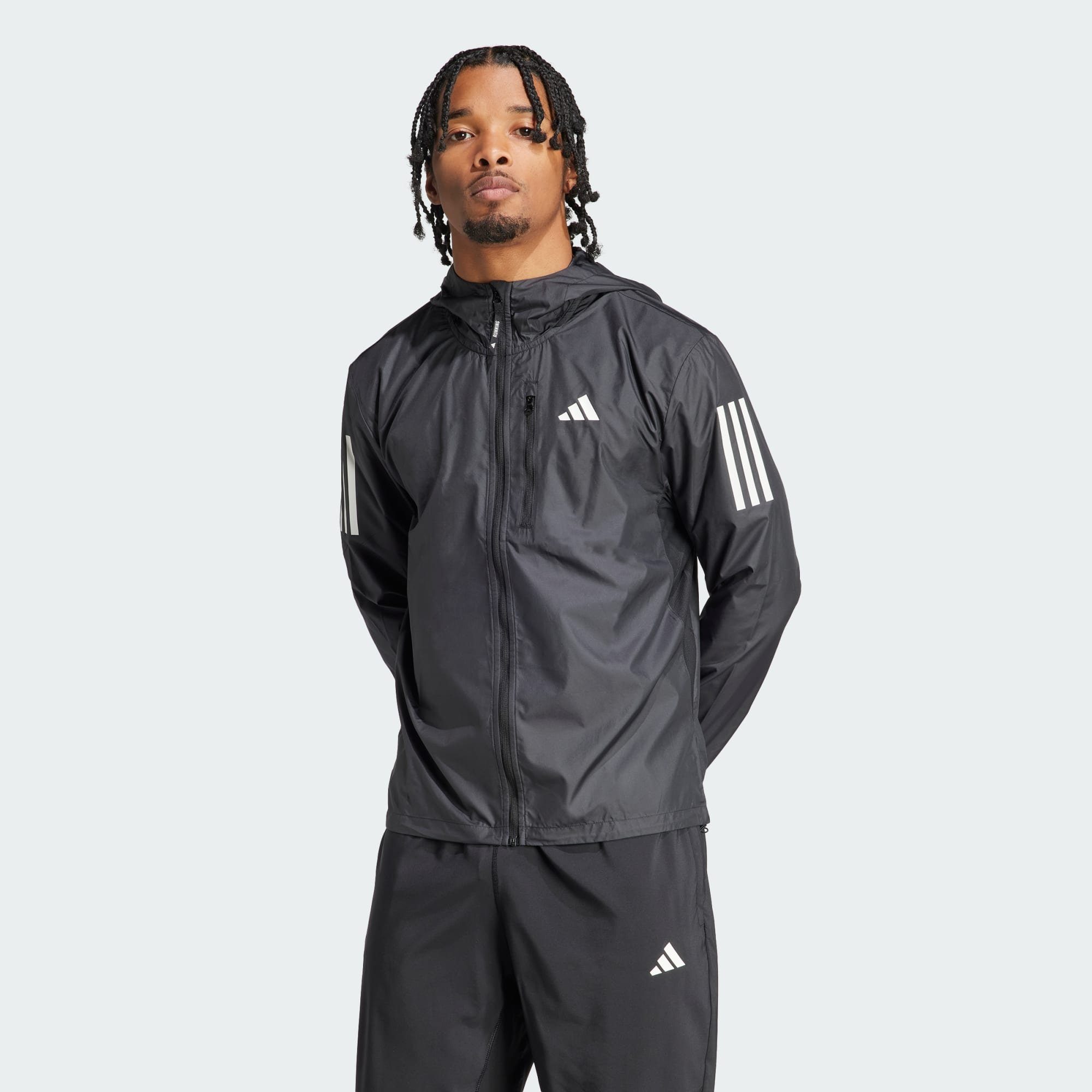 adidas Performance Laufjacke OWN THE RUN JACKET Black