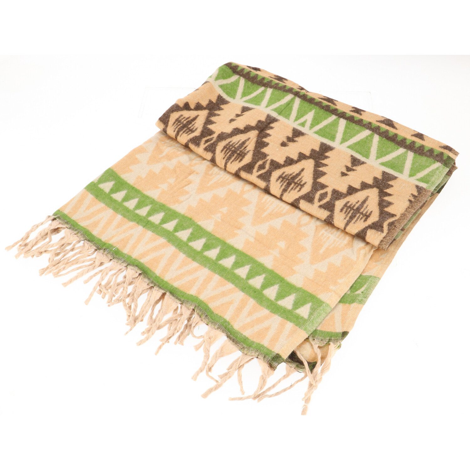 Guru-Shop Halstuch Weicher Schal Stola, Schultertuch, Plaid - Inka..