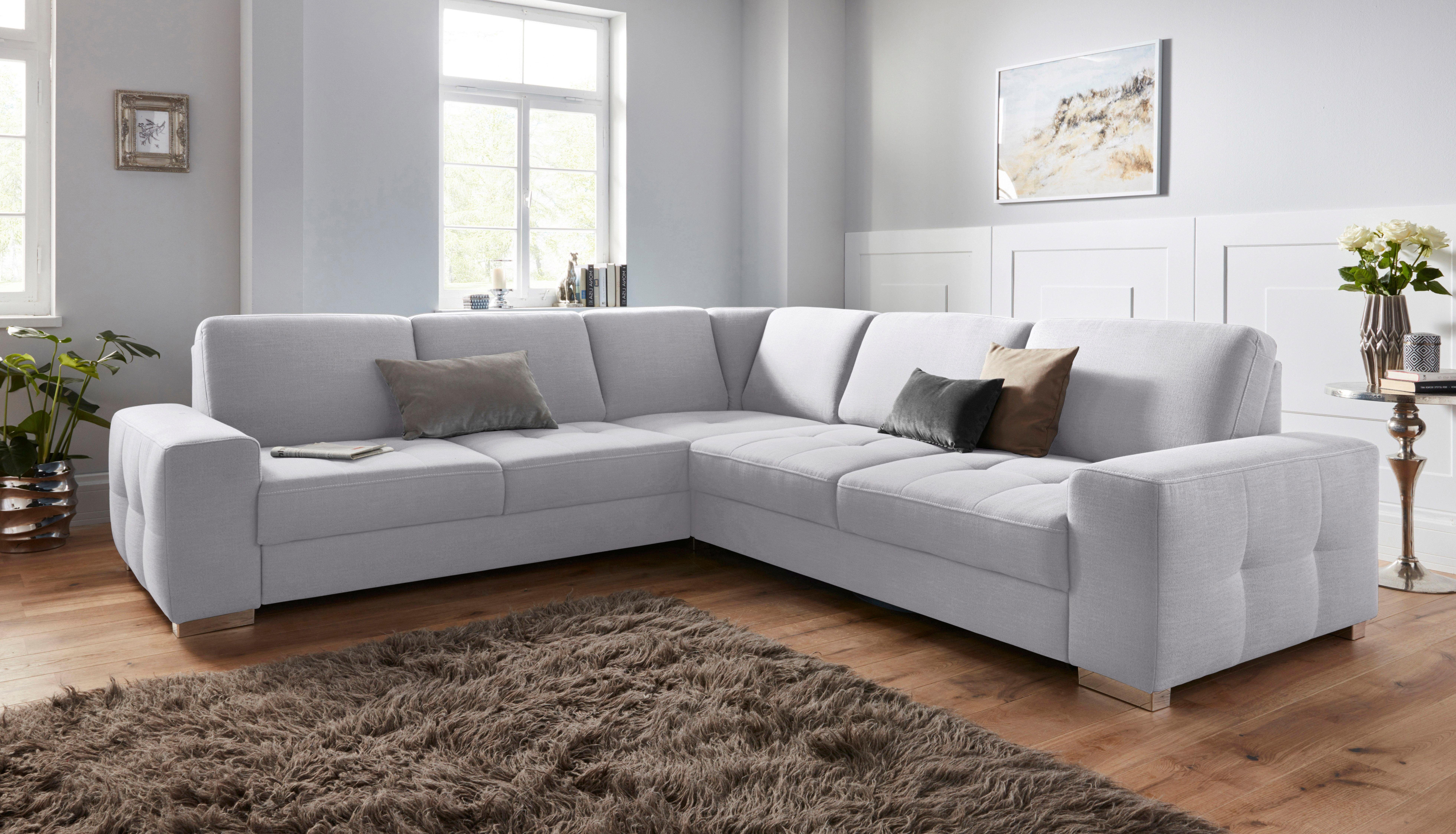 sit&more Ecksofa Santorini L-Form, mit Federkern günstig online kaufen
