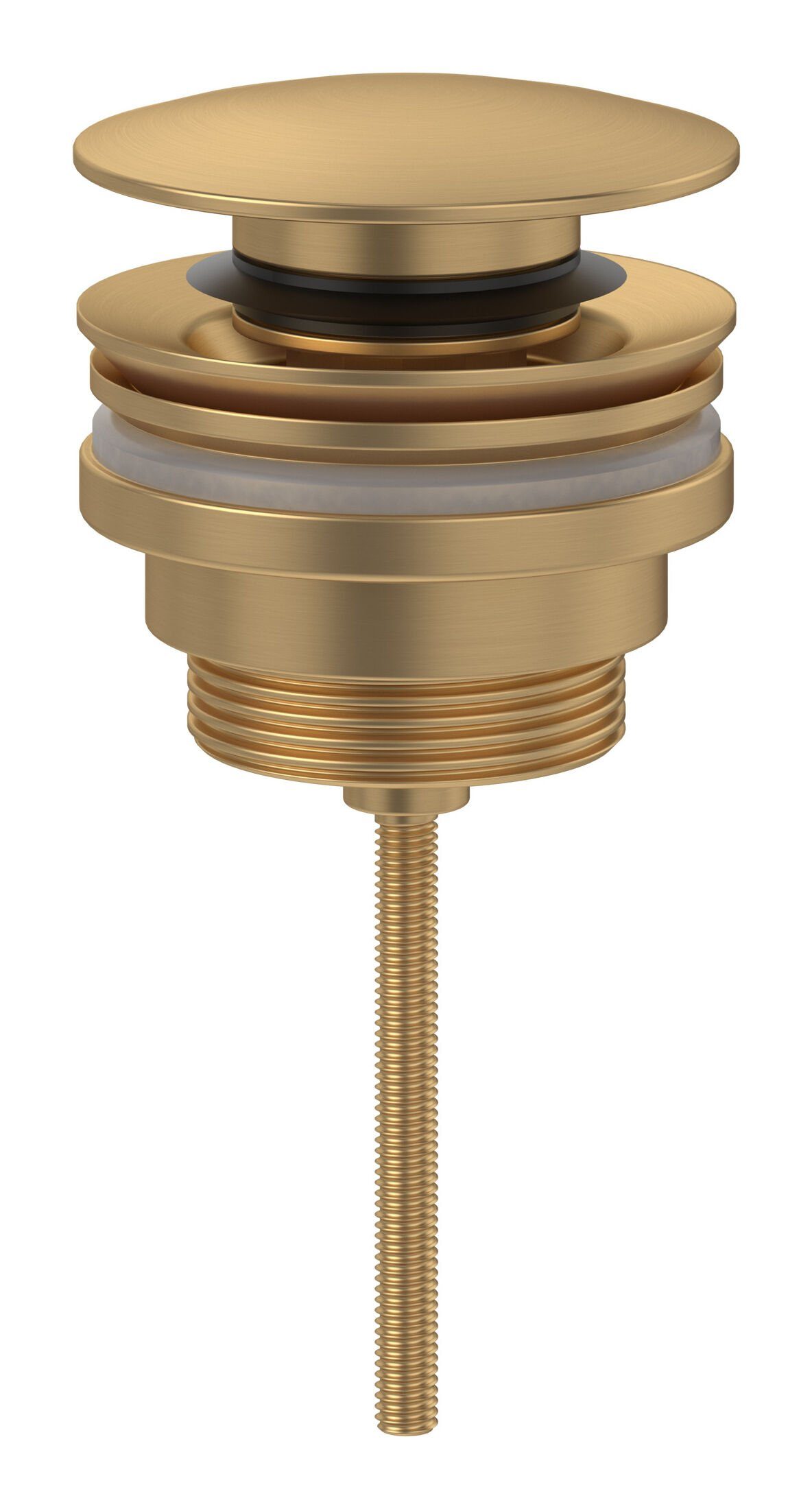 Villeroy & Boch Ablaufgarnitur Universal Taps & Fittings Push-Open für Wandmontage - Brushed Gold