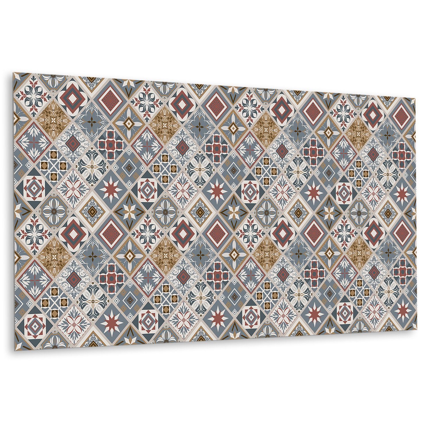 Tulup Spritzschutz Küchenrückwand Vinyl-Fliesen Selbstklebend Wandpaneele 100 cm x 50 cm, Selbstklebende, Wandaufkleber, Vinyl Spritzschutz