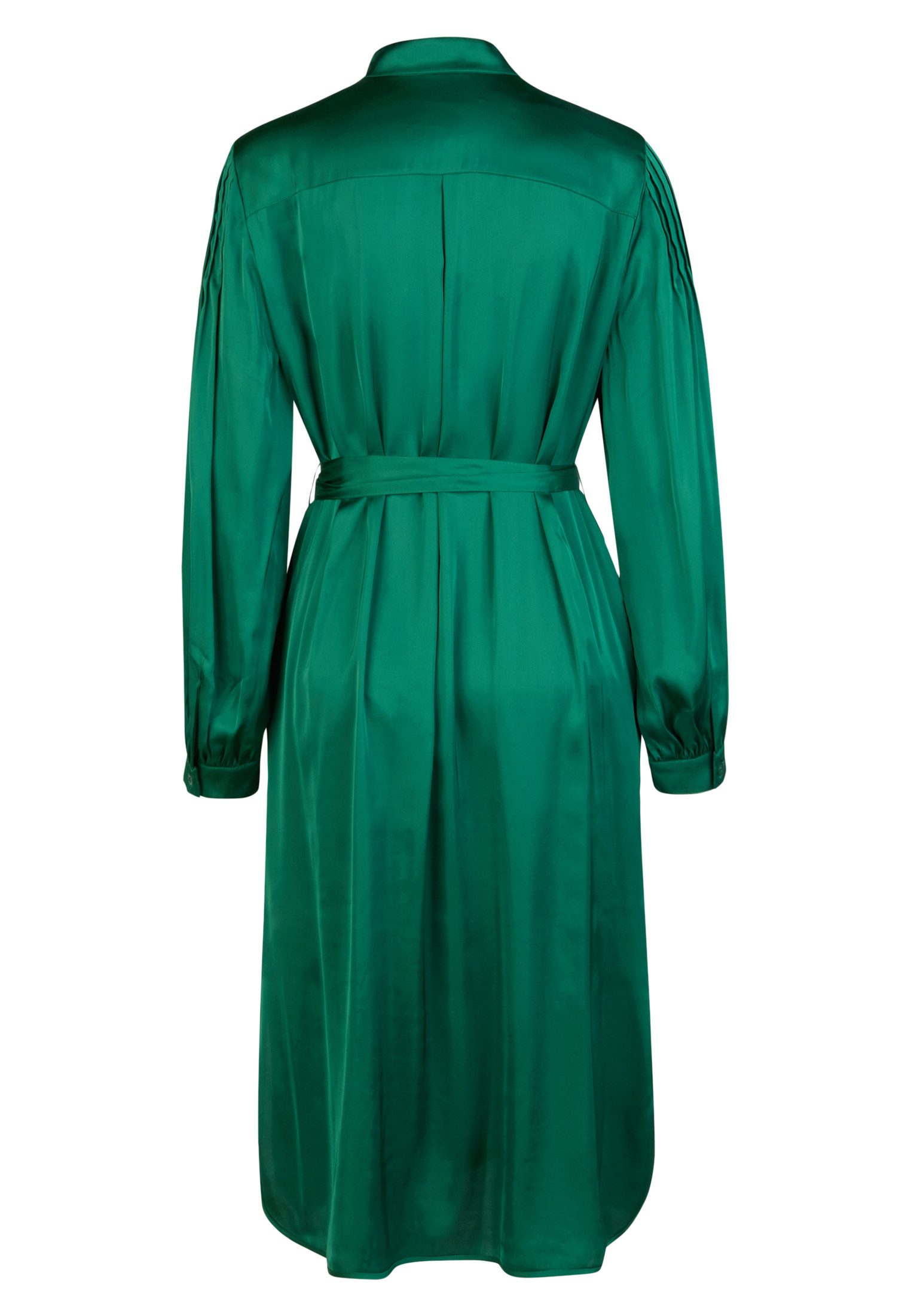 MARC AUREL Midikleid aus leichtem Satin