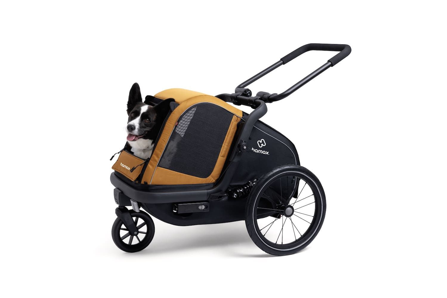 Hamax Fahrradhundeanhänger Buggy-Kit für Milou S Hundeanhänger