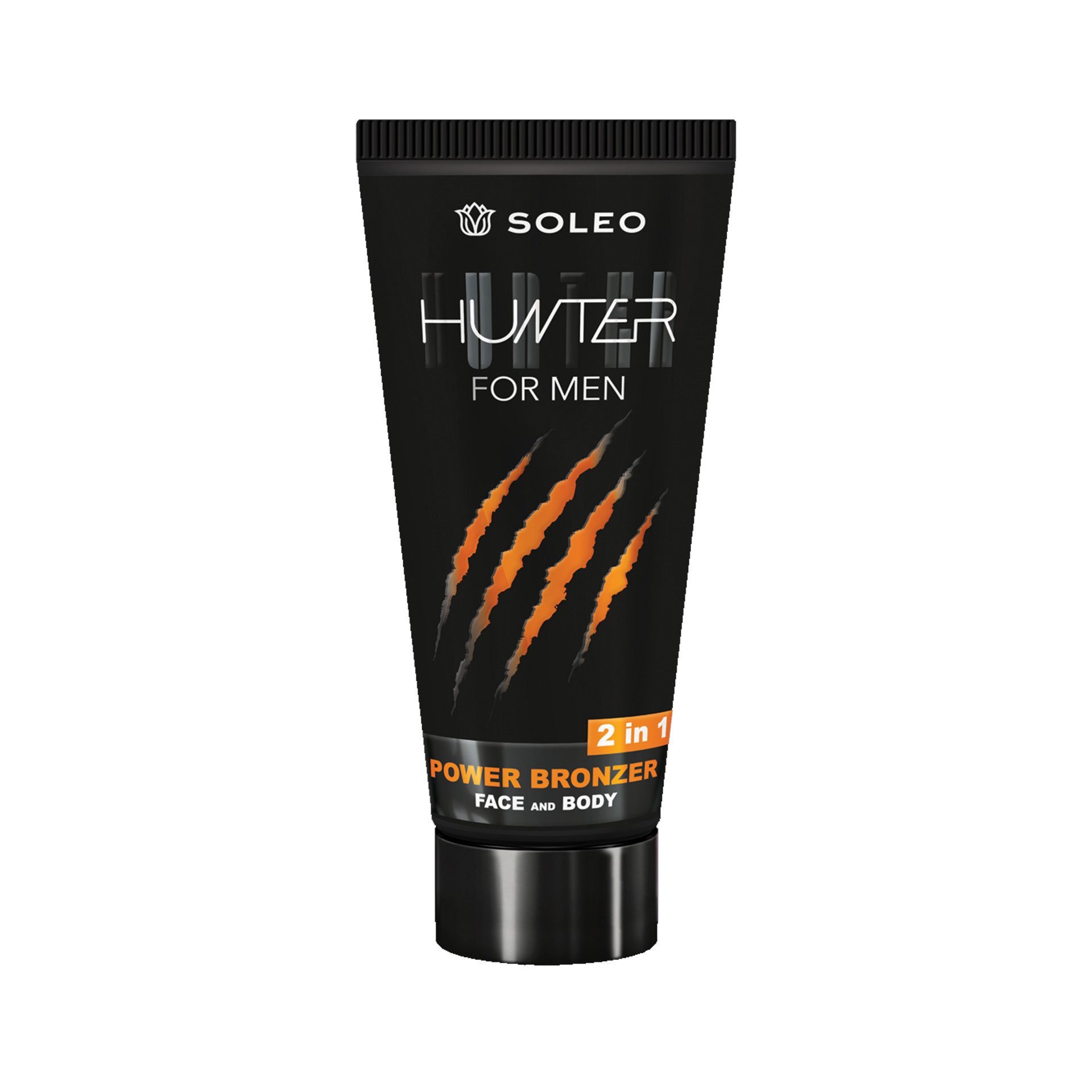 Soleo Selbstbräunungslotion Hunter, 2-in-1 Bronzer, Maskuliner Duft