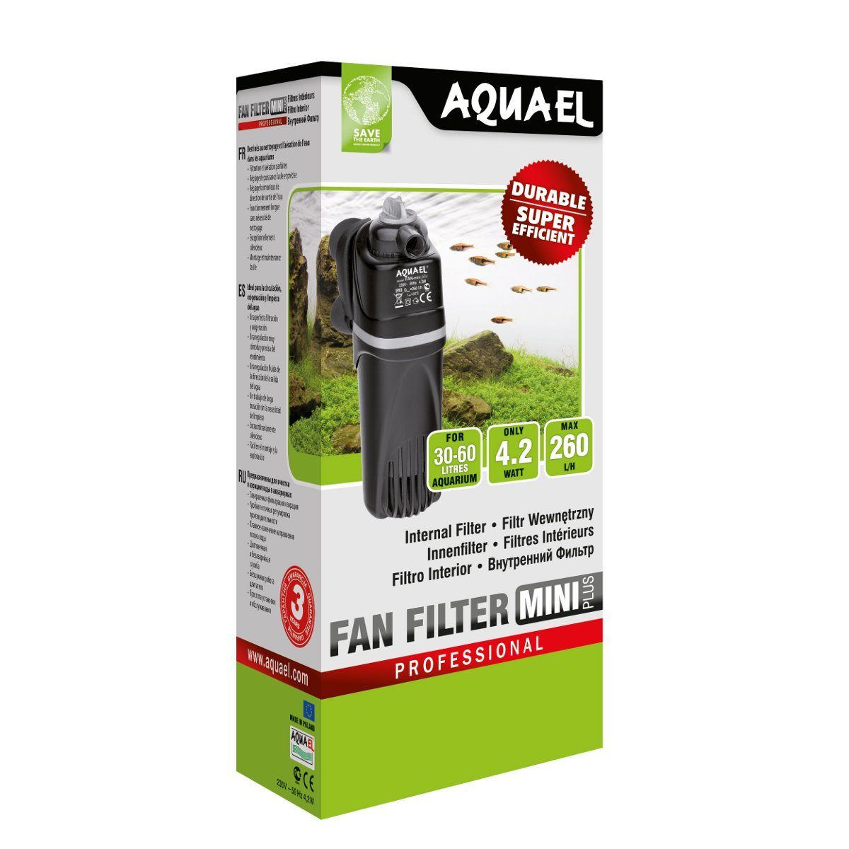 Aquariumfilter Innenfilter FAN mini Plus