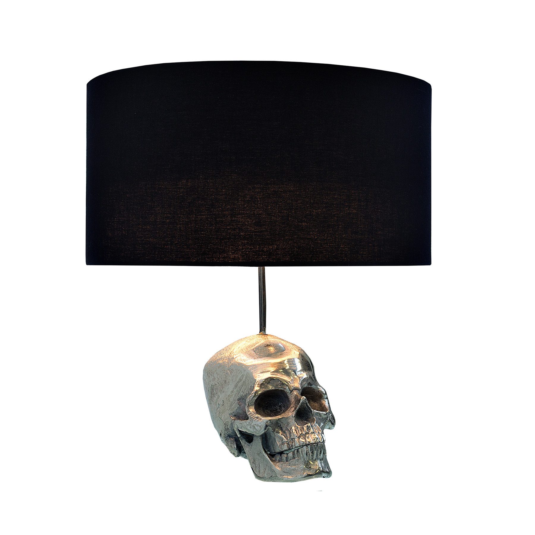 riess-ambiente Tischleuchte SKULL 44cm schwarz / günstig online kaufen