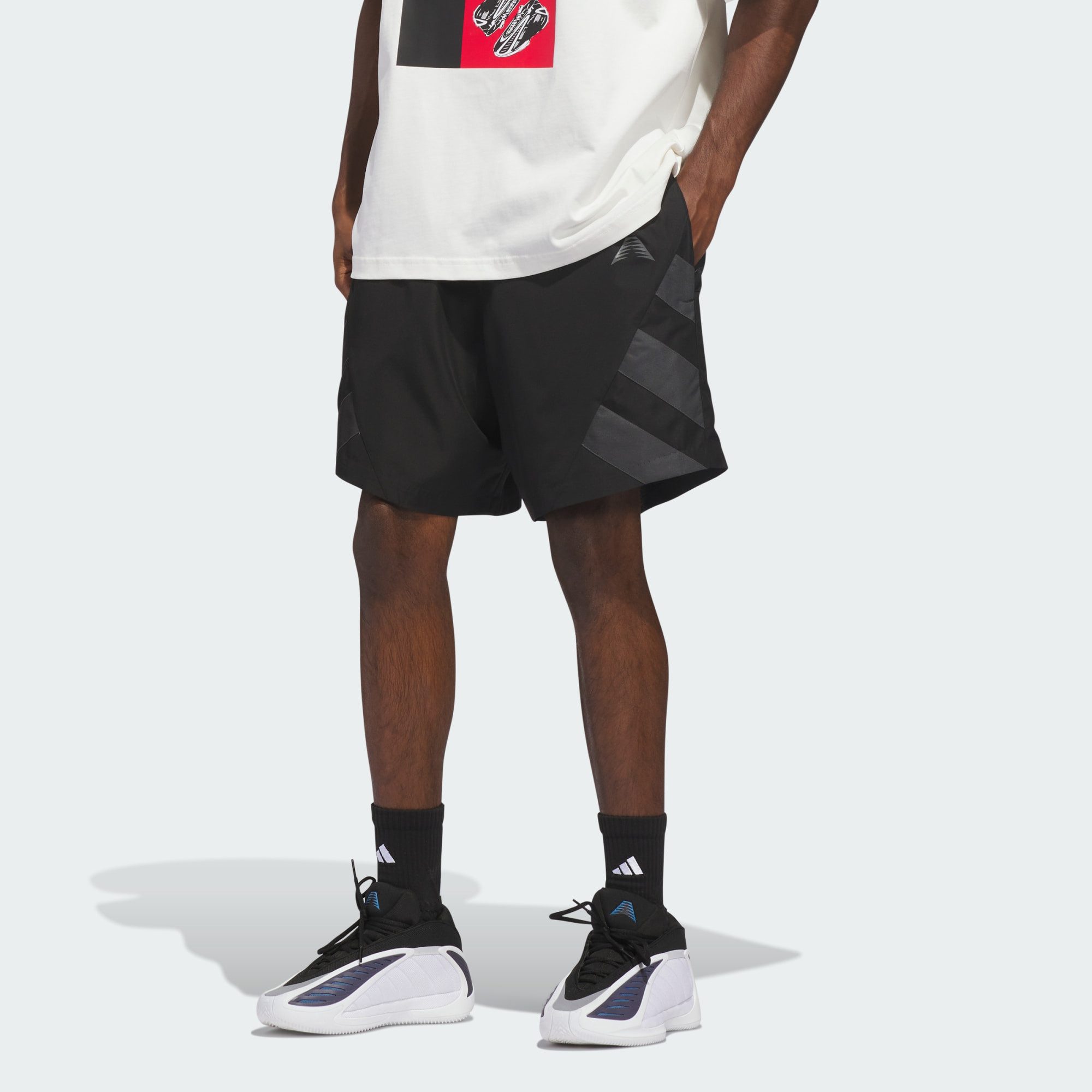 adidas Performance Shorts ANTHONY EDWARDS REFLECTIVE SHORTS (1-tlg)