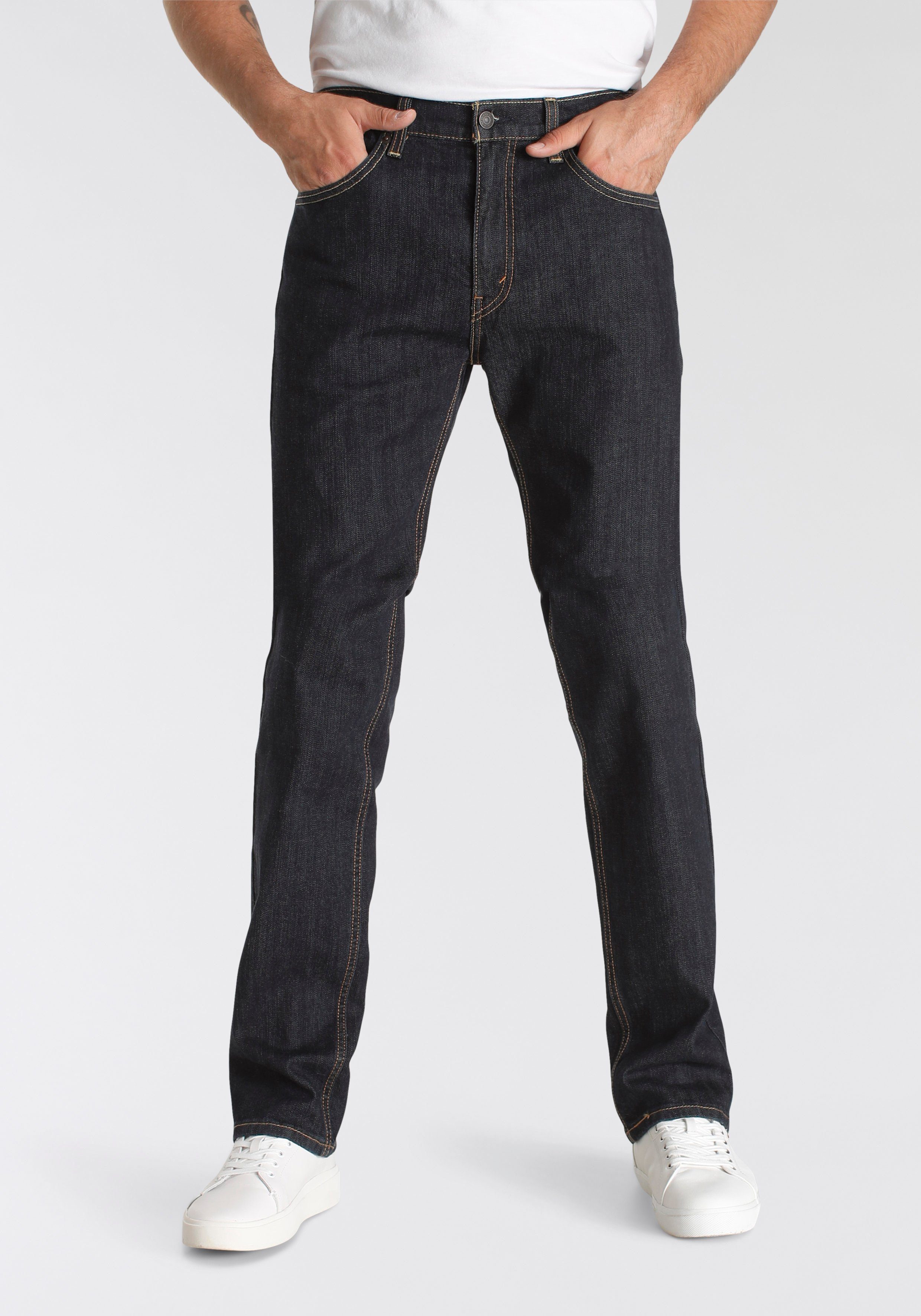 Levi's® Straight-Jeans 505 REGULAR DARK RINSE