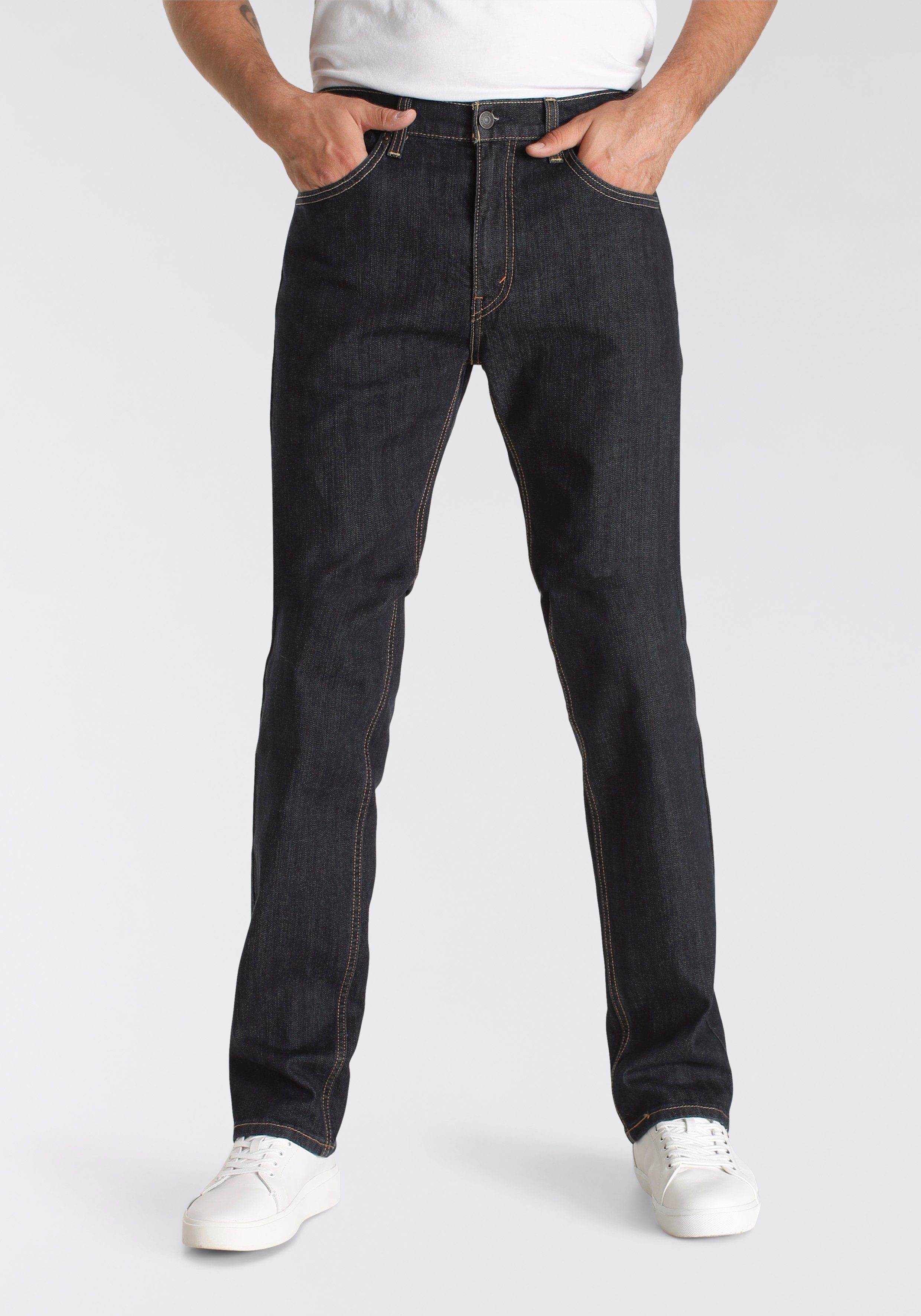 DARK REGULAR RINSE Straight-Jeans Levi's® 505