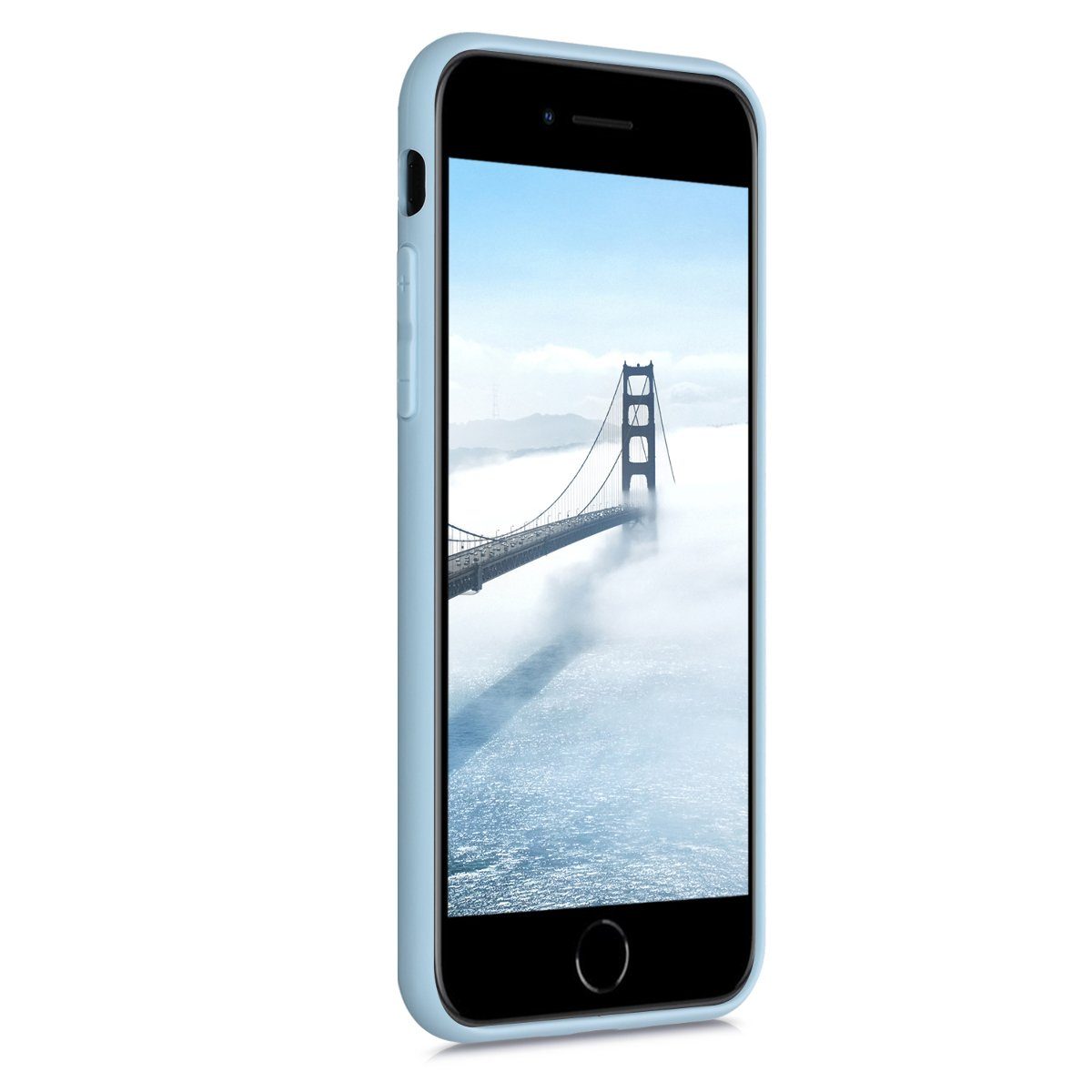 kwmobile Handyhülle Handyhülle für Apple iPhone SE / 8 / 7 Hülle, Weiches Handy Silikon Case - Schutzhülle Cover – Bild 2 von 5