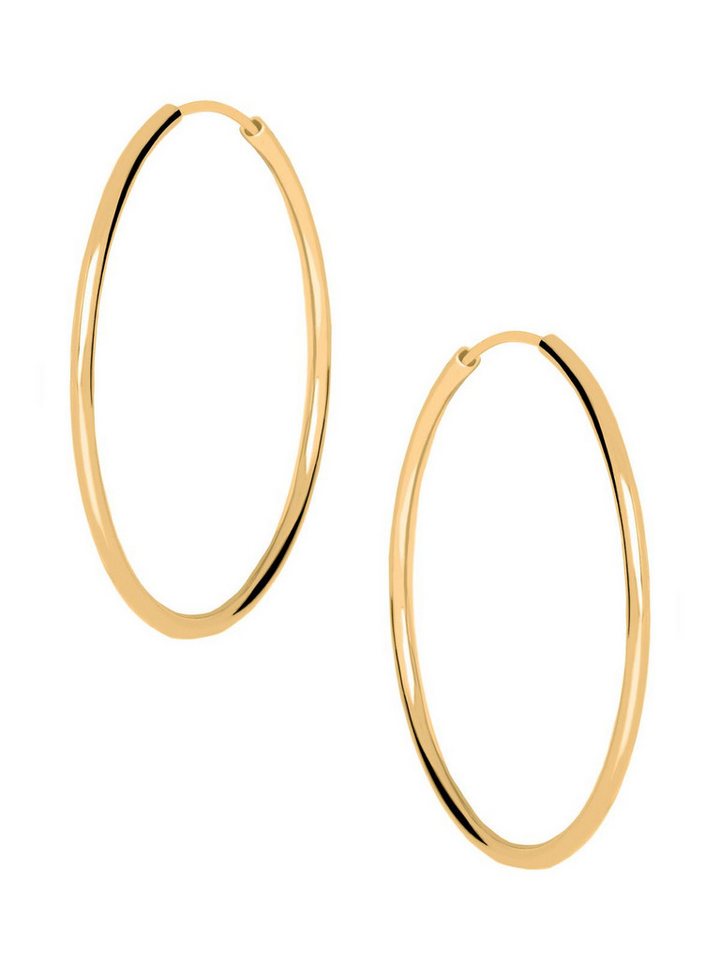 My Gold Paar Creolen Damen Ohrringe SALE % ANGEBOT Silber 925 Gold Vergoldung (Set, 2-tlg., inkl. Schmuckbox), Geschenke