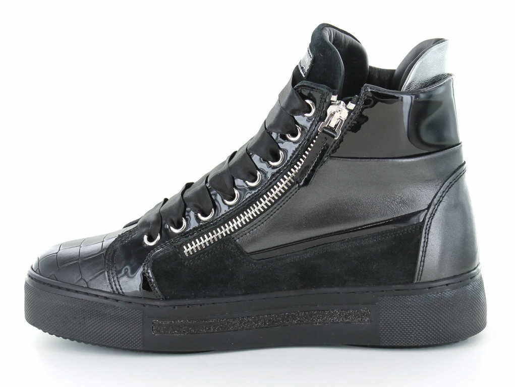 NOCLAIM Eva 5 Cocco nero Stiefelette