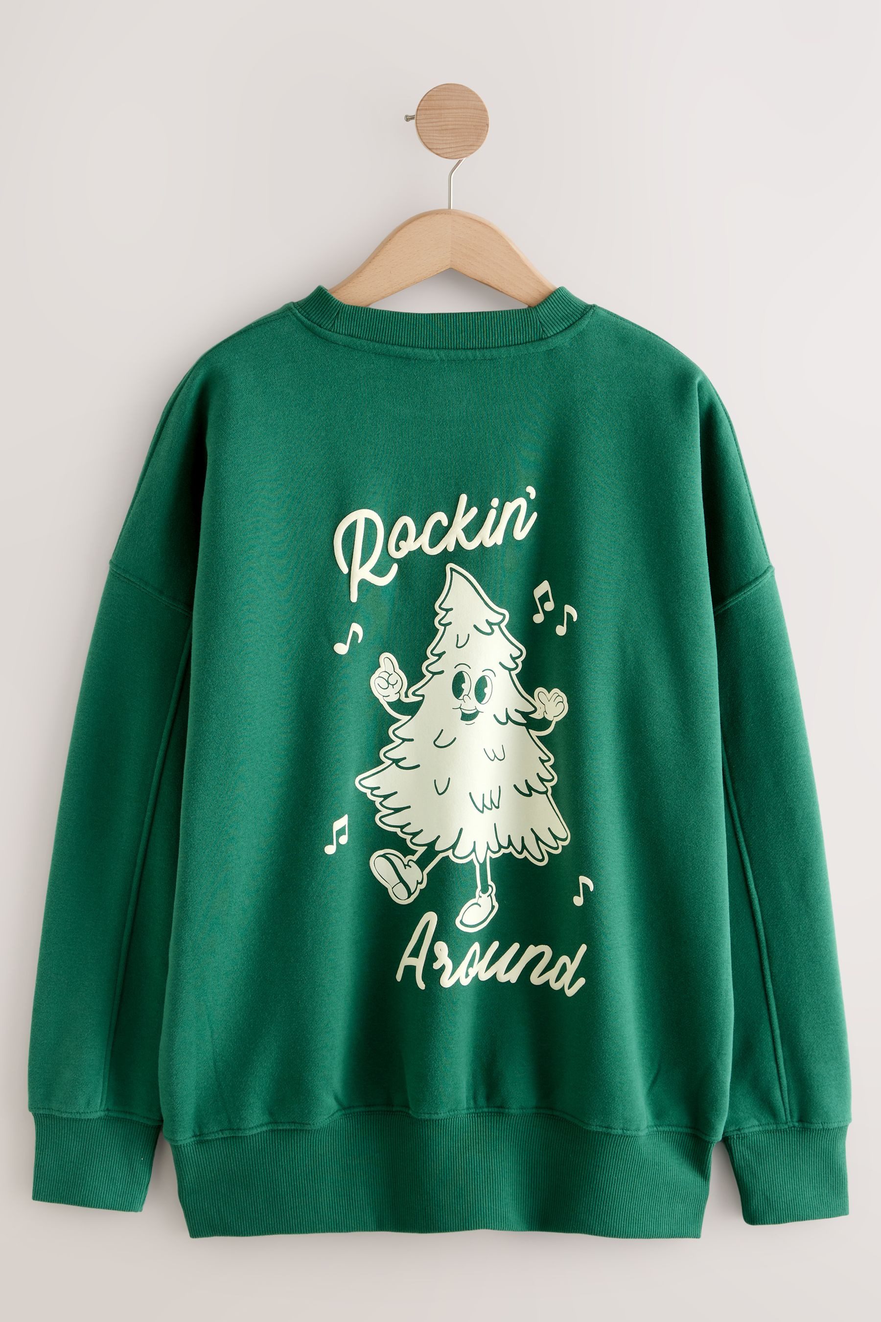 Next Sweater Langarm-Sweatshirt mit Rundhals, Weihnachtsbaum günstig online kaufen