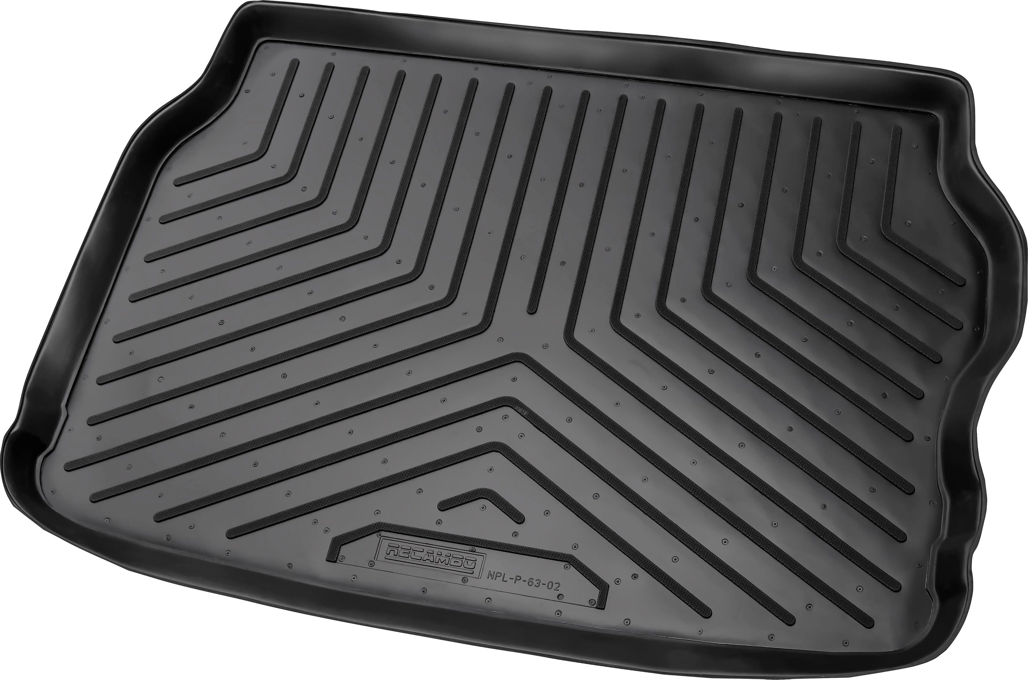 RECAMBO Kofferraumwanne CustomComforts (1 St), für Opel Astra, G  Schrägheck, CC 1998 - 2004, perfekte Passform, Hohe Gummiqualität (TPE  Material) – längere Lebensdauer der Automatten