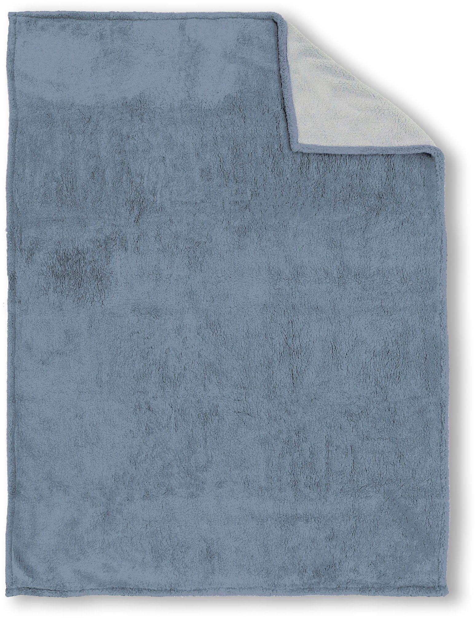 Biberna Tagesdecke Tagesdecke Sherpa, Kuscheldecke, superweiche + warme Sherpa Wende-Decke