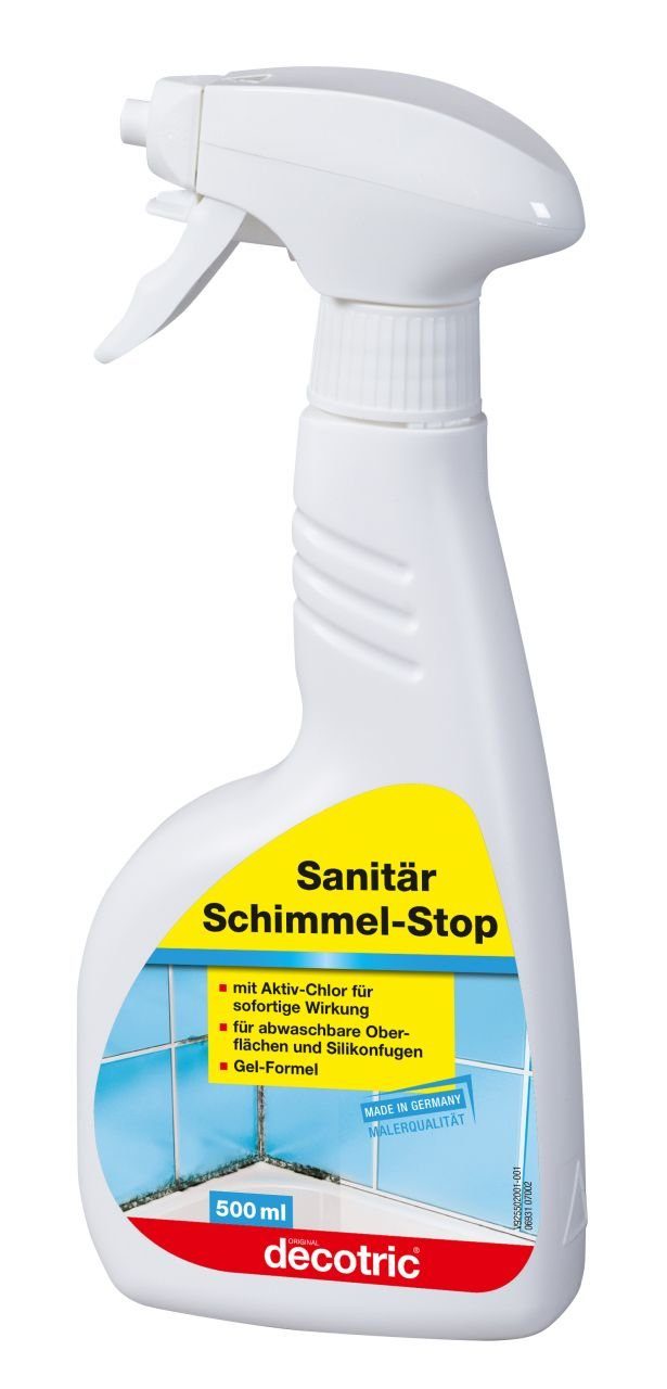 decotric® Decotric Sanitär Schimmel-Stop 500 ml Schimmelentferner