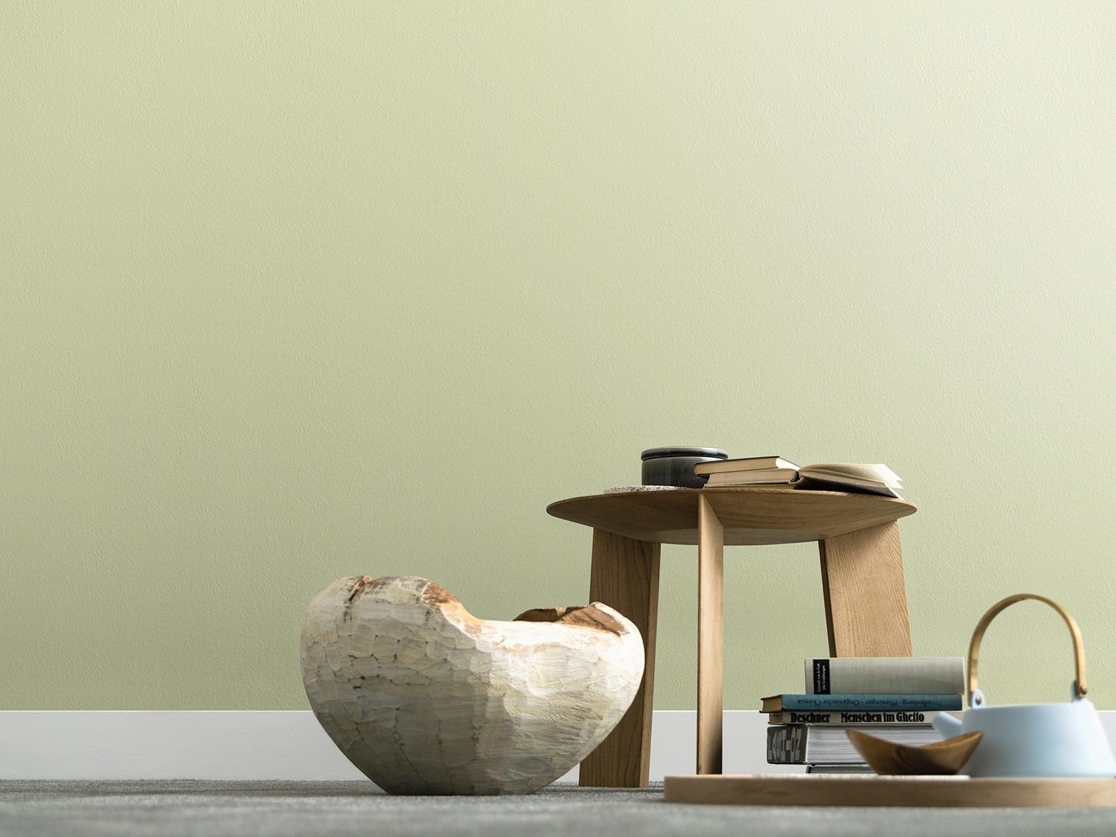 SCHÖNER WOHNEN FARBE Wand- und Deckenfarbe »Naturell Birkengrün«, 2,5 l