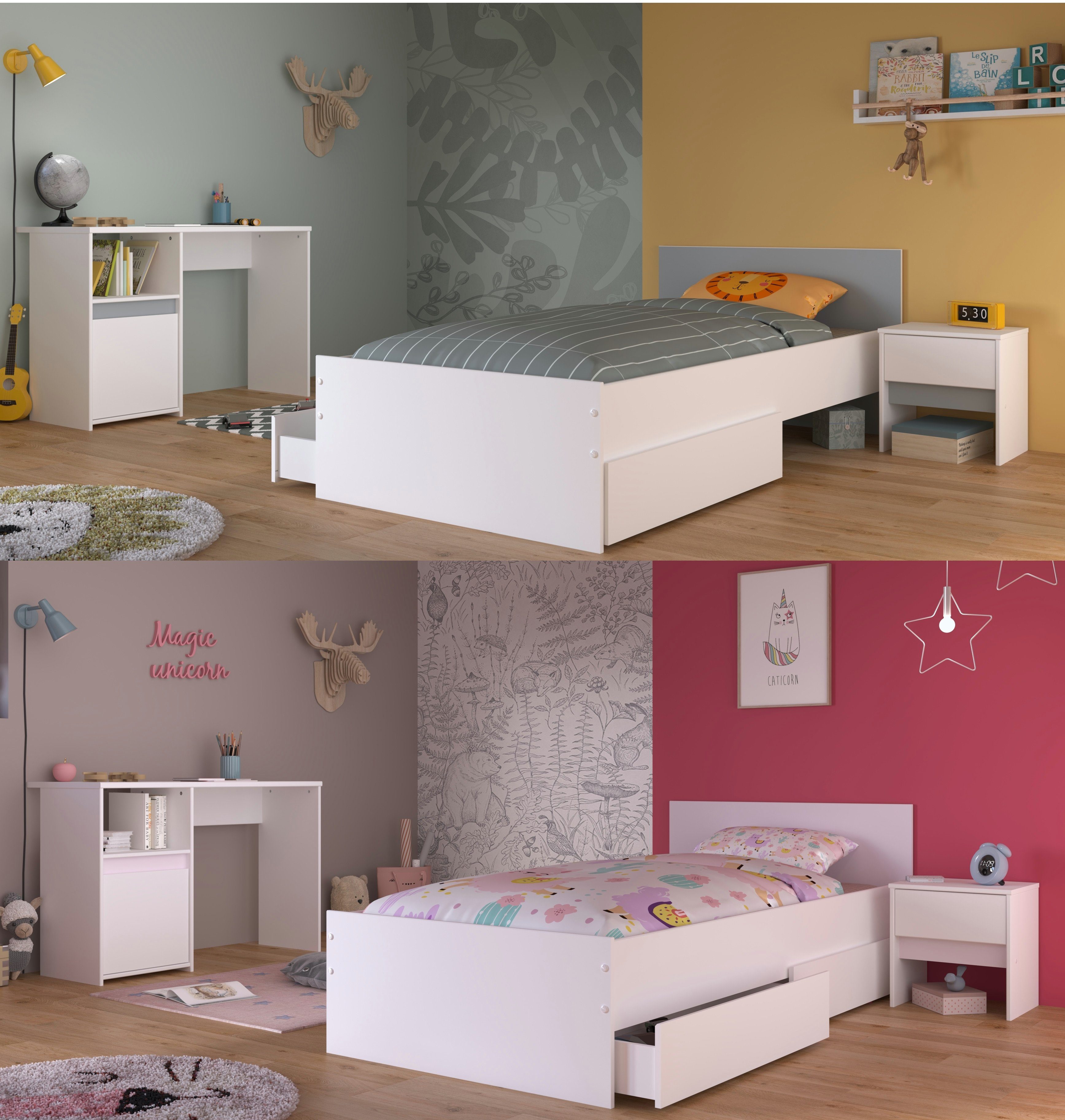 Parisot Jugendzimmer-Set Pirouette, (Komplett Set, 4-tlg., günstig online kaufen