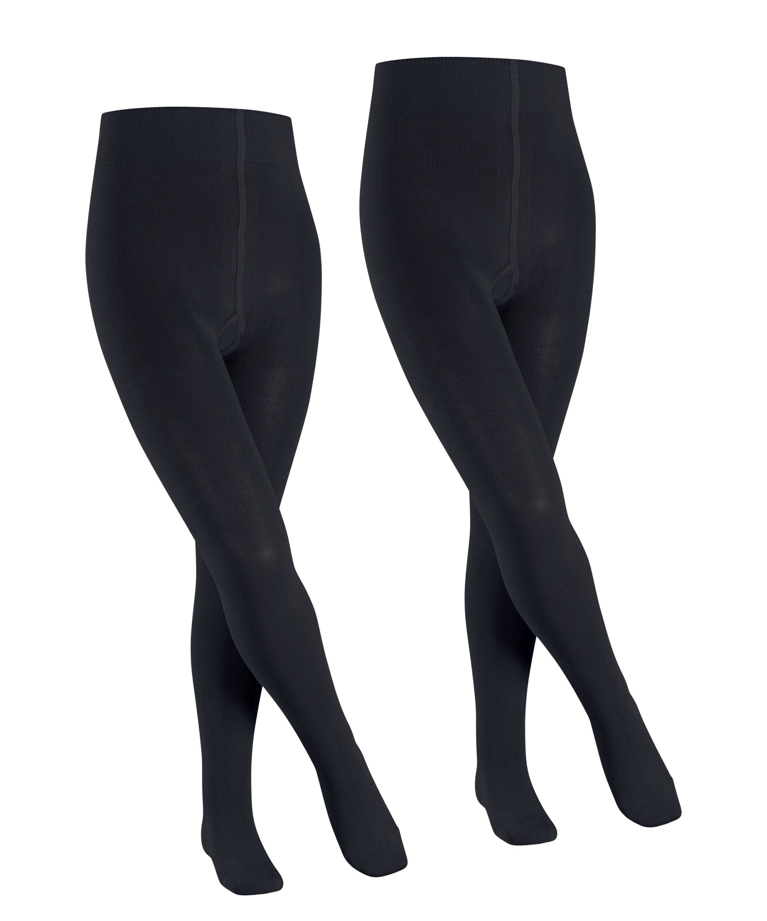 FALKE Strickstrumpfhose Family (2-er Pack) für Kinder, im Doppelpack, aus Baumwolle, rutschfreie Passform