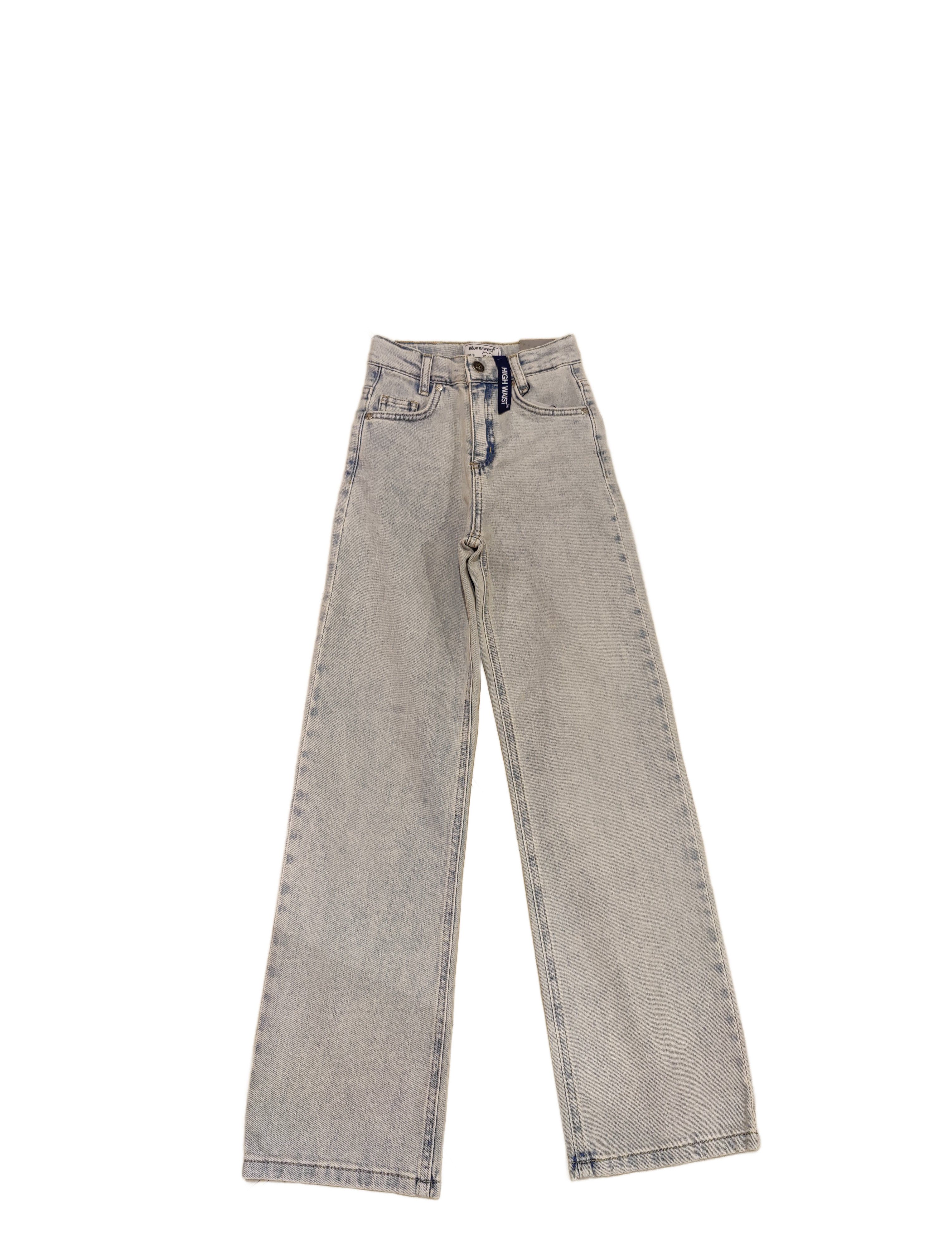 BLUE EFFECT 5-Pocket-Hose 1331-Girls Straight Wide Leg