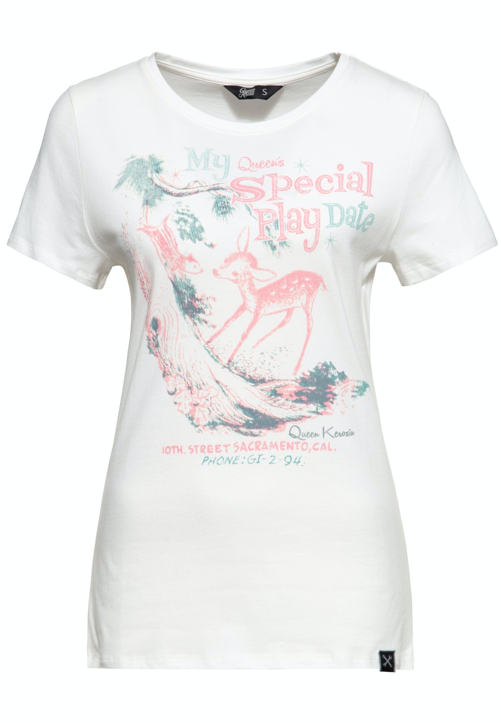 QueenKerosin T-Shirt Special Play Date (1-tlg) günstig online kaufen