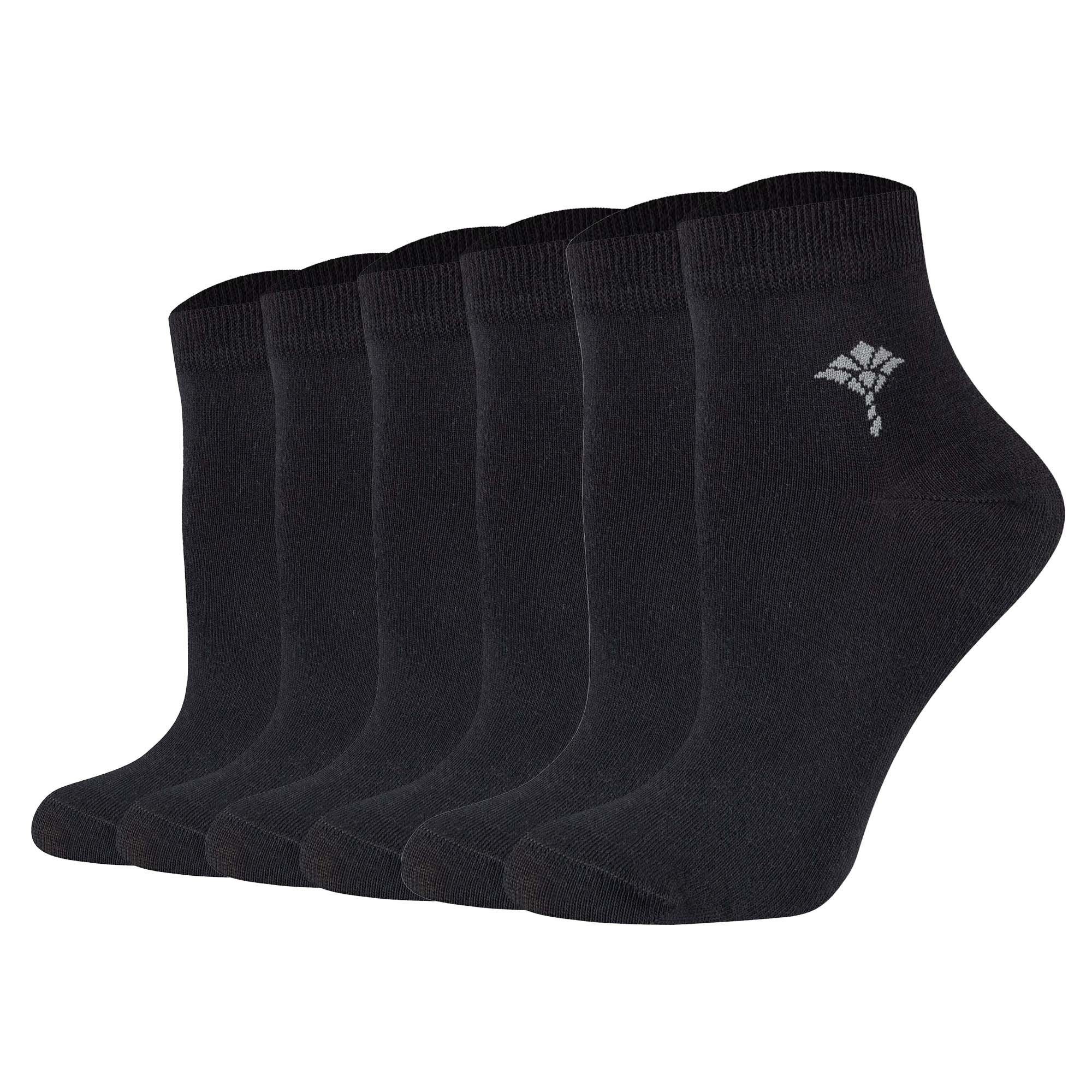 Sneakersocken Damen Socken 6er Pack Baumwolle