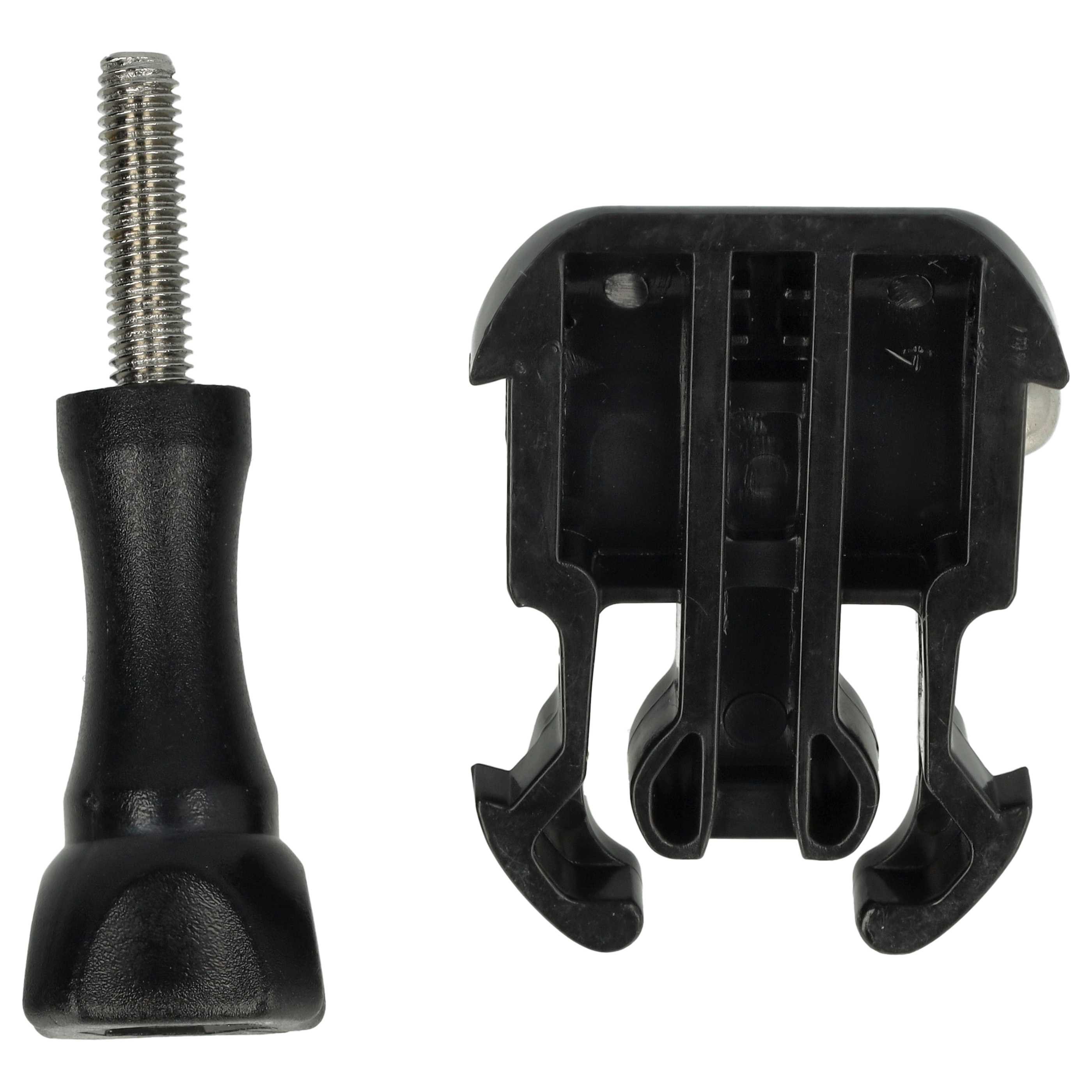 vhbw Action Cam-Halterung passend für GoPro Hero 3 HD, 3+ Plus White Edition, 3+ Plus Silver