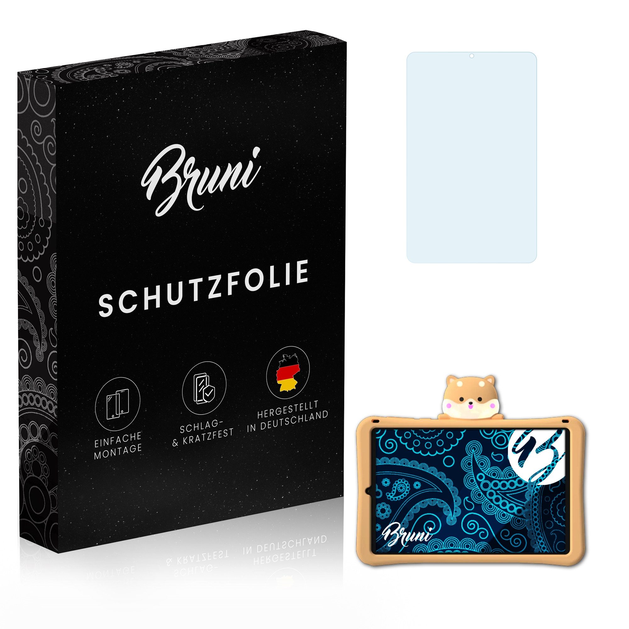 Bruni Schutzfolie Glasklare Displayschutzfolie für T20 Mini KID, (2 Folien), praktisch unsichtbar